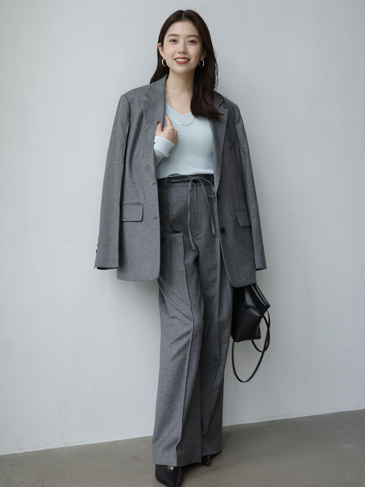 ウールシングルオーバージャケット