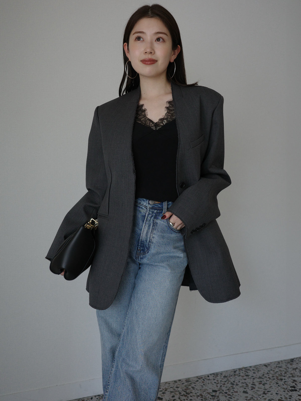 レーストリムカップインキャミソール