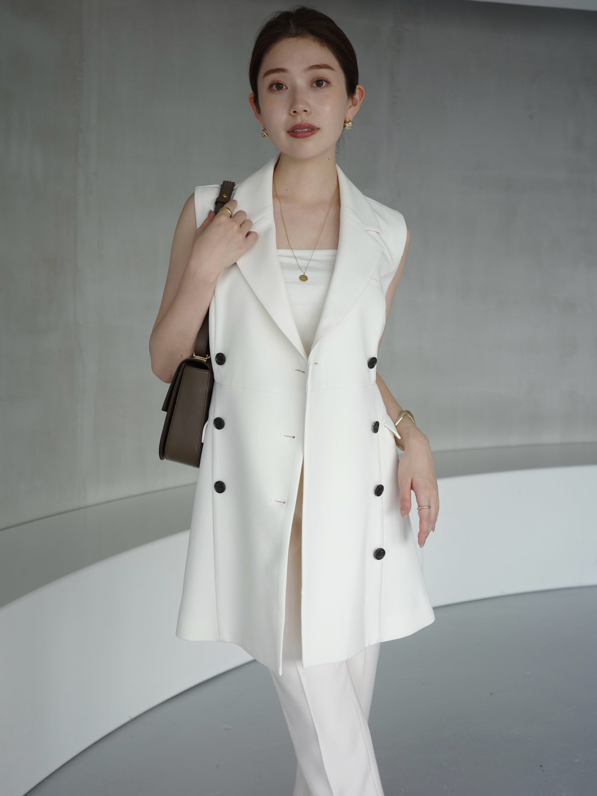 ハードツイルテーパードパンツ