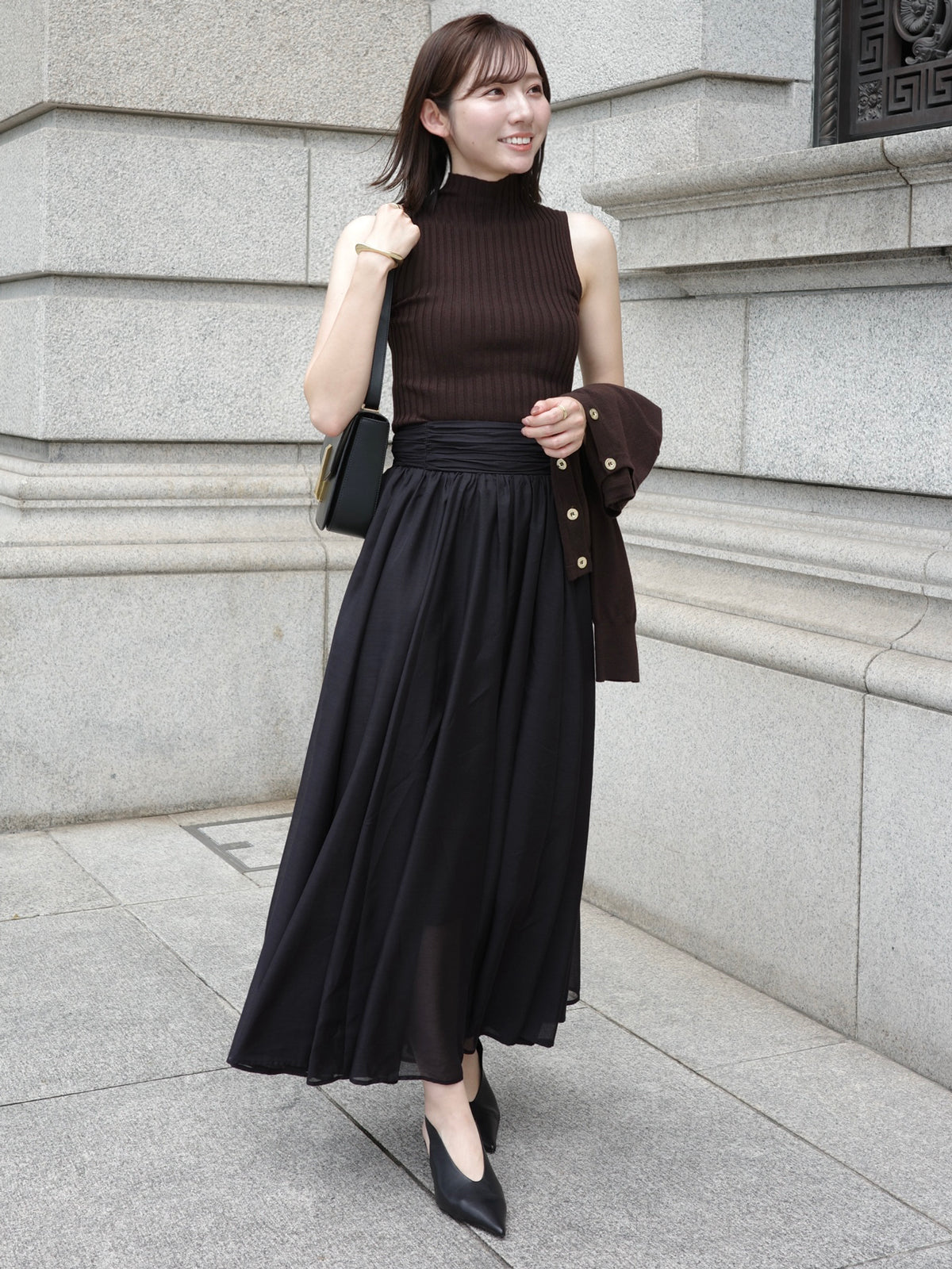 エアリーフレアスカート