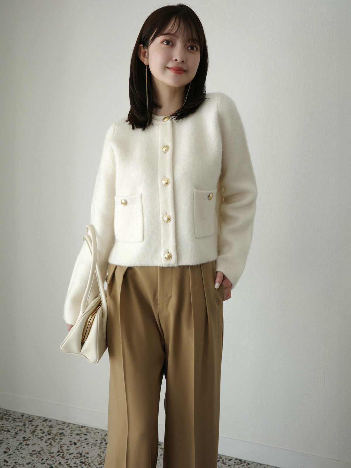 PR:156cm COLOR:IVORY SIZE:F