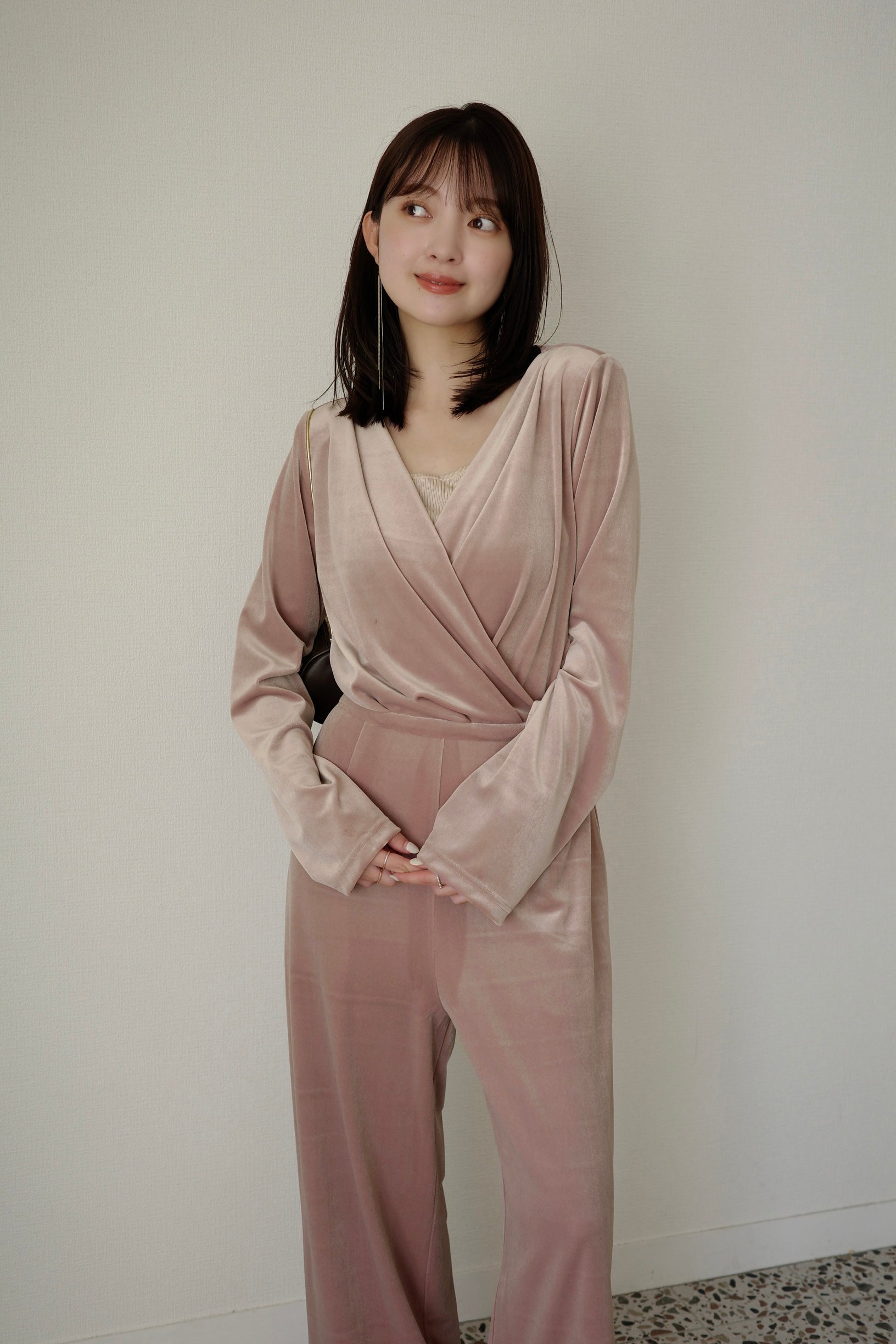 ベロアカットオールインワン