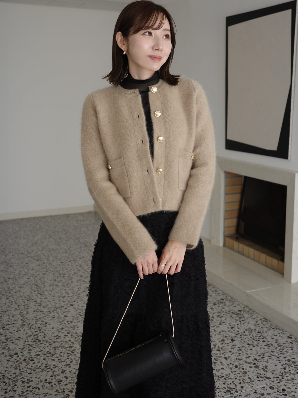 PR:162cm COLOR:GREY BEIGE SIZE:F