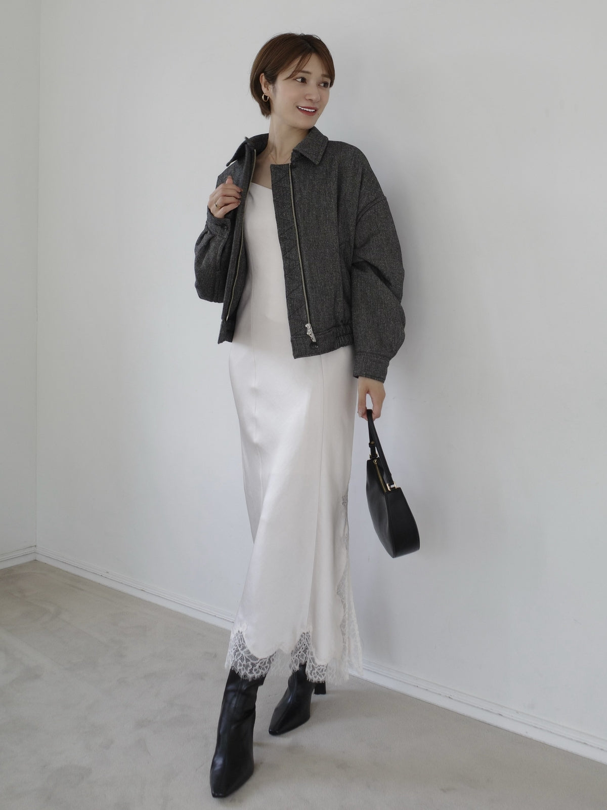 PR:168cm COLOR:ECRU SIZE:2