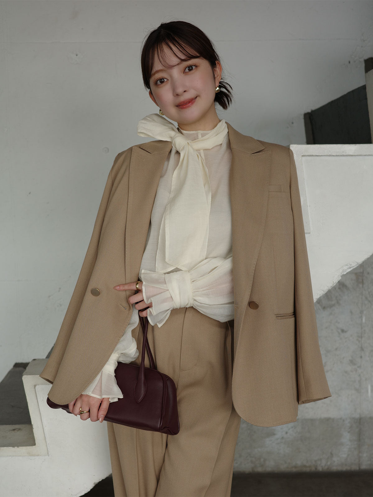 PR:156cm COLOR:BEIGE SIZE:1
