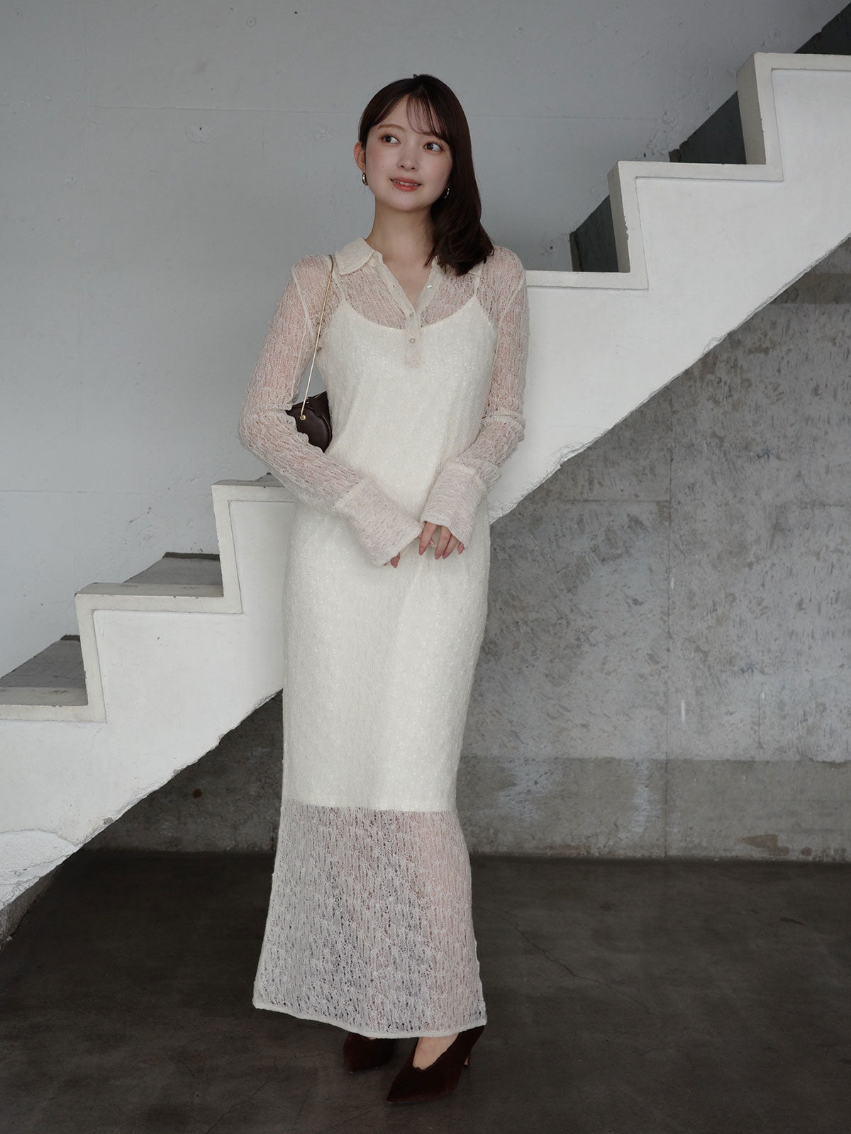 PR:156cm COLOR:IVORY SIZE:F
