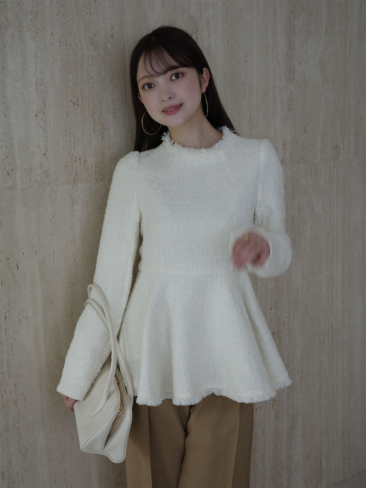 PR:156cm COLOR:WHITE SIZE:F