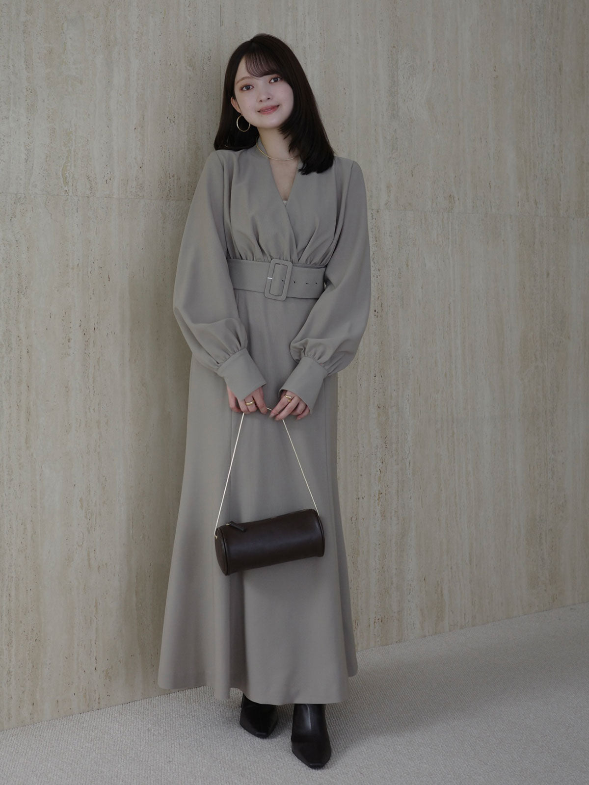 PR:156cm COLOR:GREY BEIGE SIZE:1