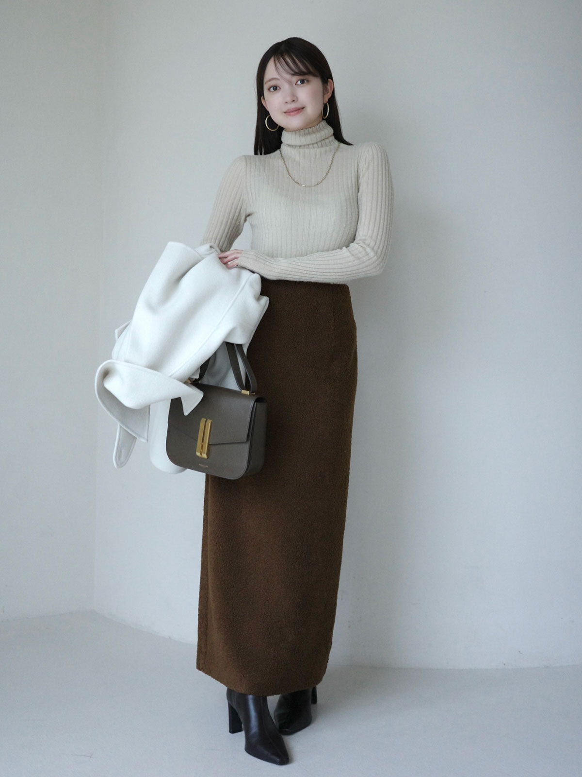 PR:156cm COLOR:BROWN SIZE:1