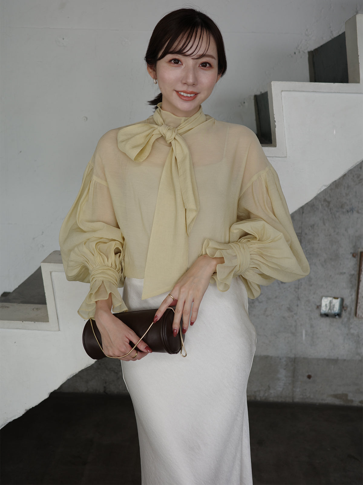 PR:162cm COLOR:YELLOW SIZE:F