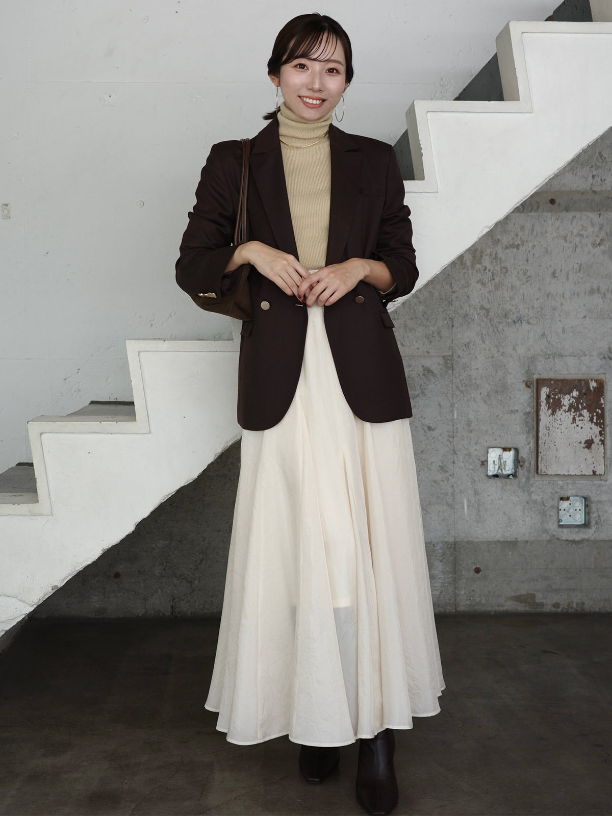 PR:162cm COLOR:BROWN SIZE:1