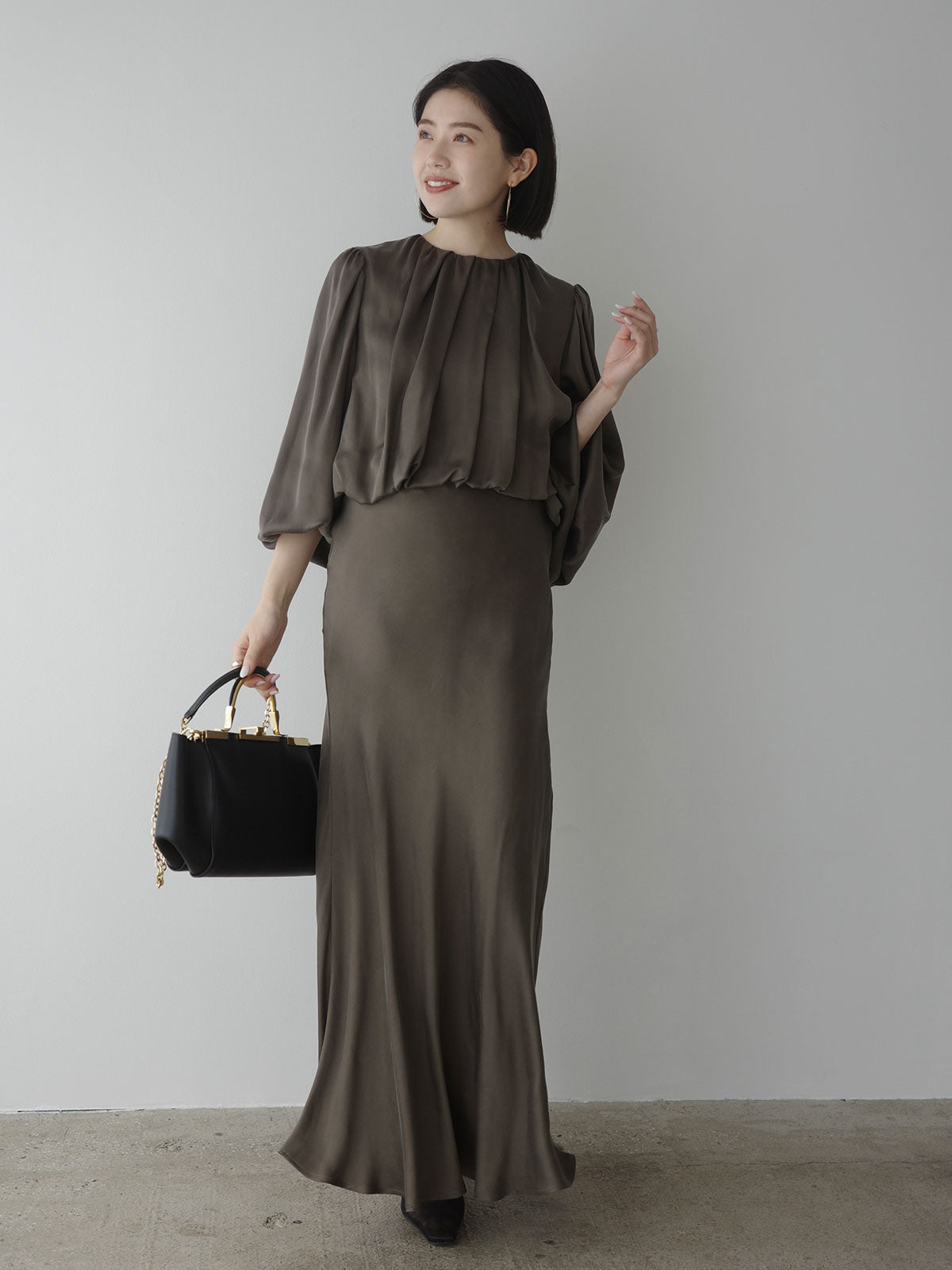 PR:157cm COLOR:KHAKI GREY SIZE:1