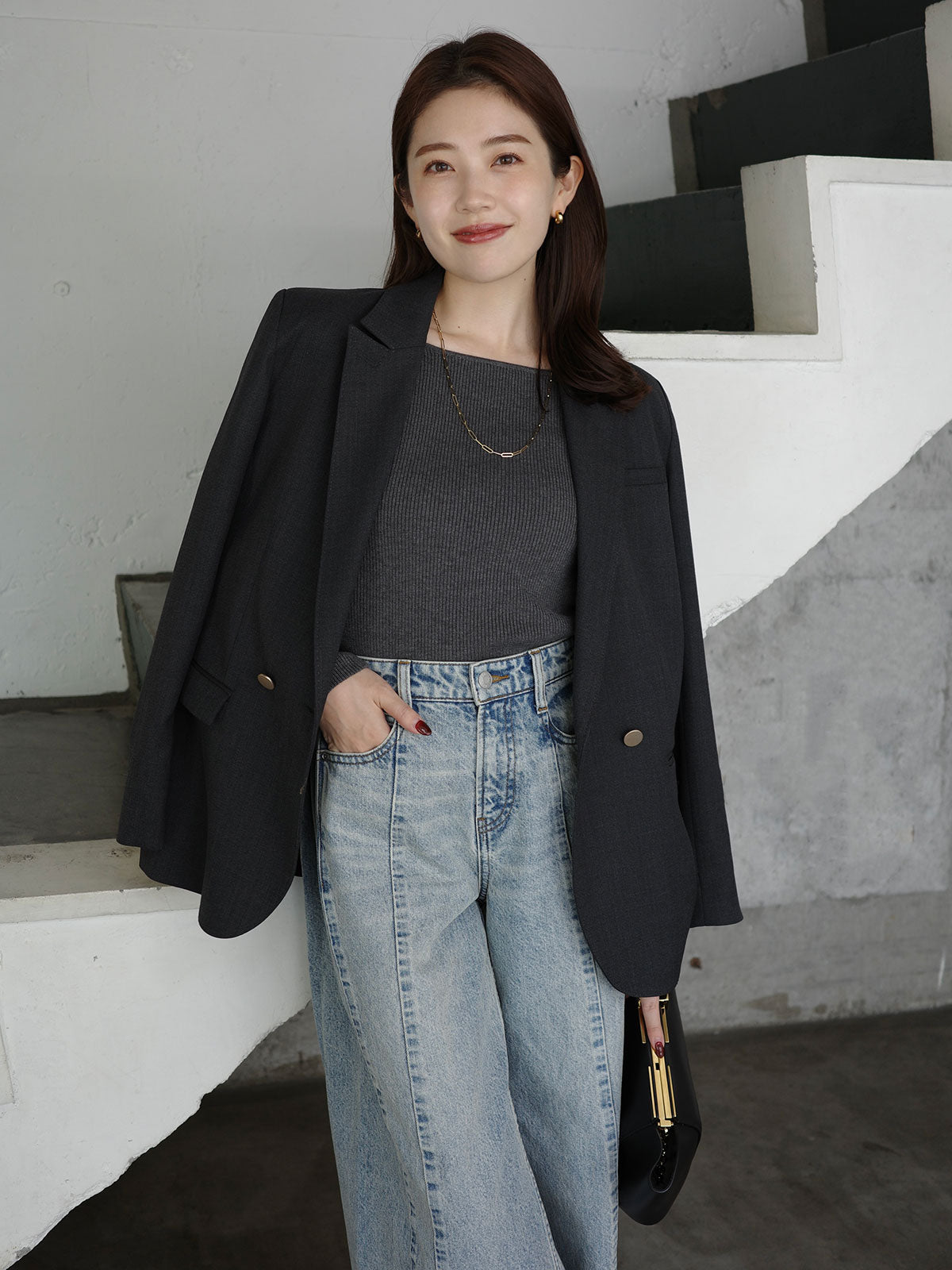 PR:157cm COLOR:GREY SIZE:1