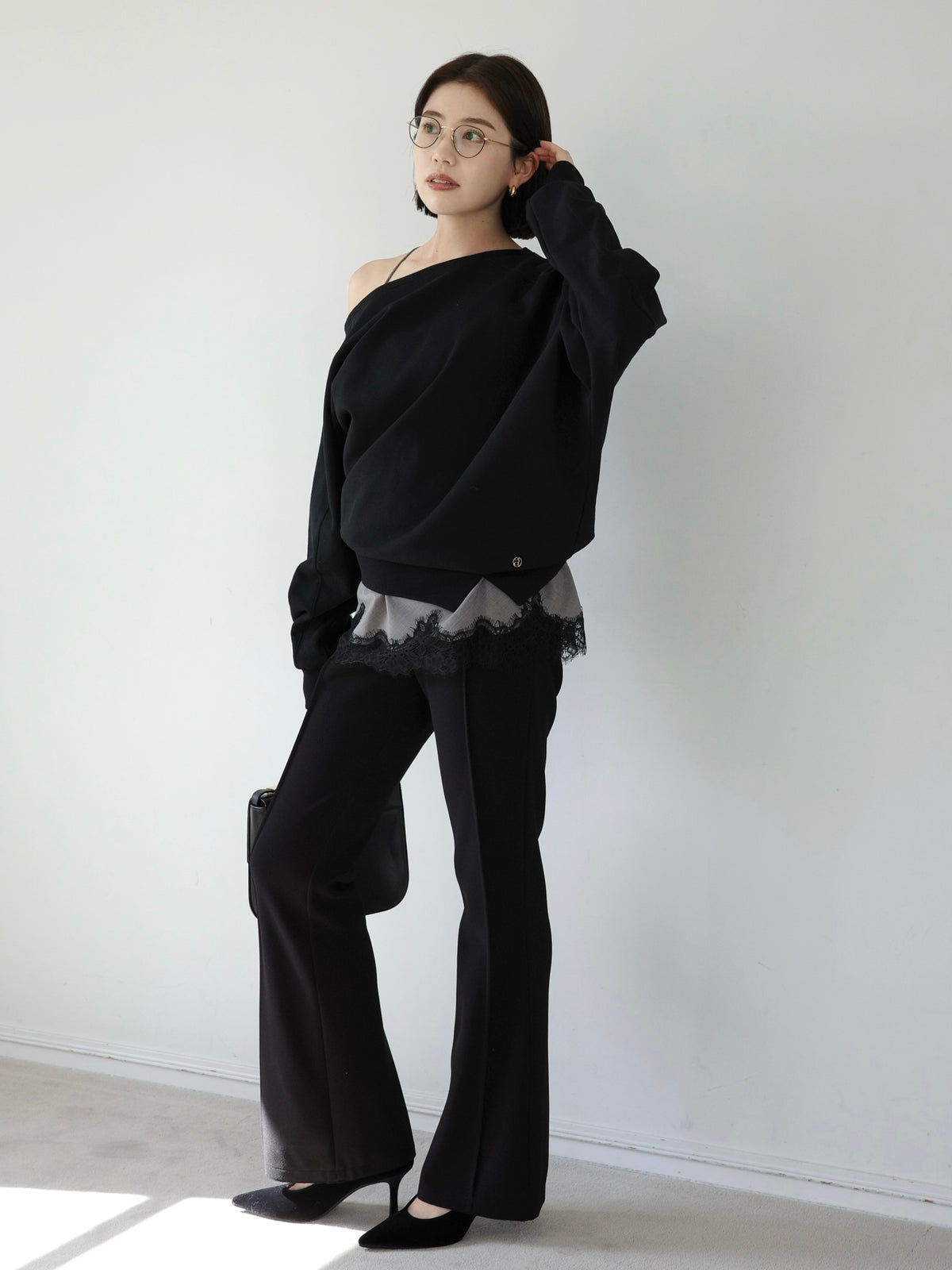 PR:157cm COLOR:BLACK SIZE:1