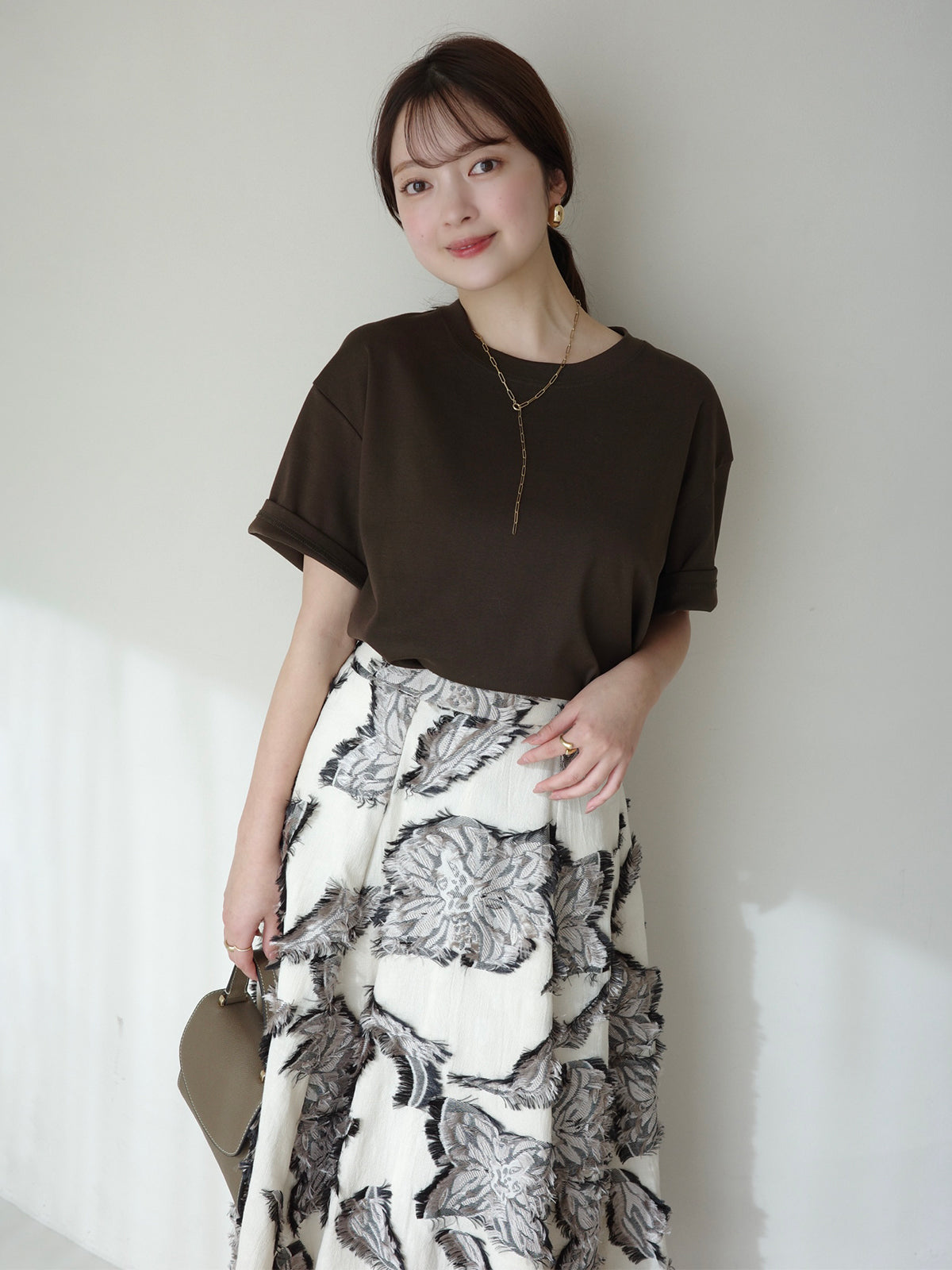 PR:156cm COLOR:KHAKI BROWN SIZE:F