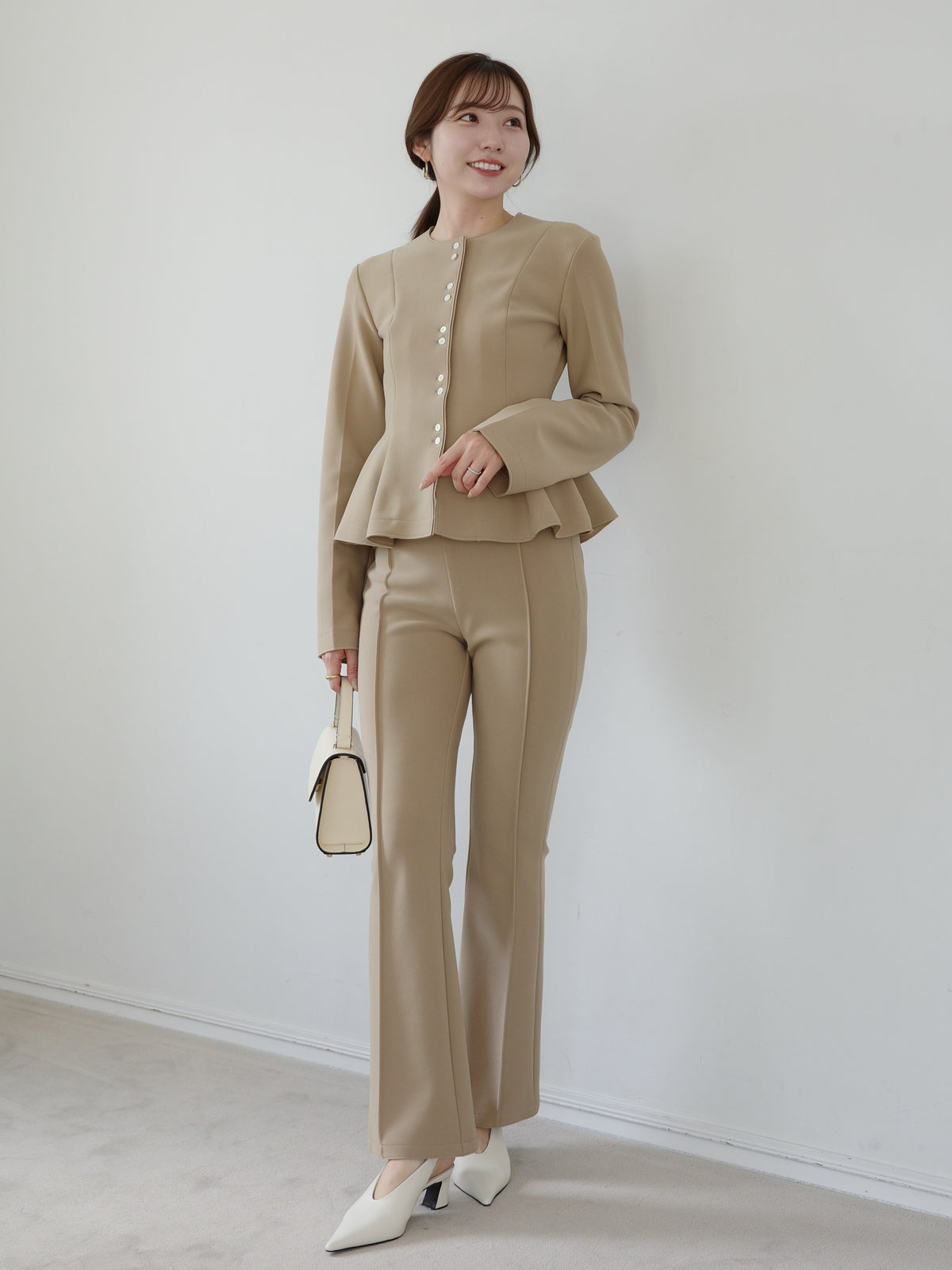 PR:162cm COLOR:BEIGE SIZE:1