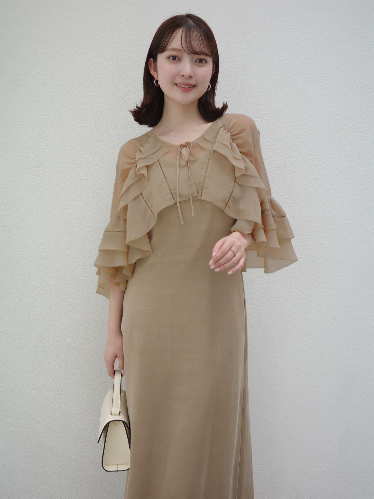 ボレロキャミワンピース