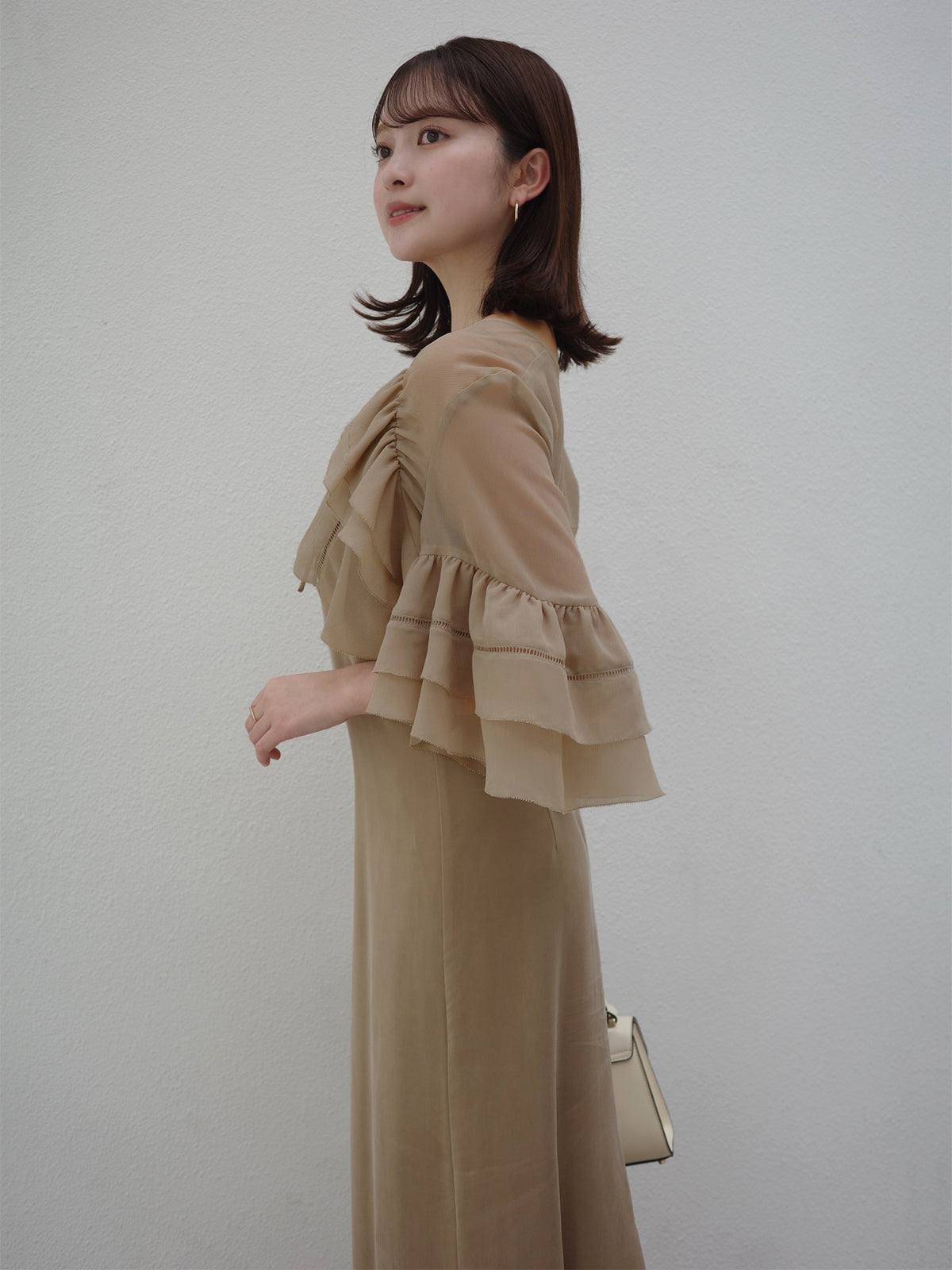 ボレロキャミワンピース