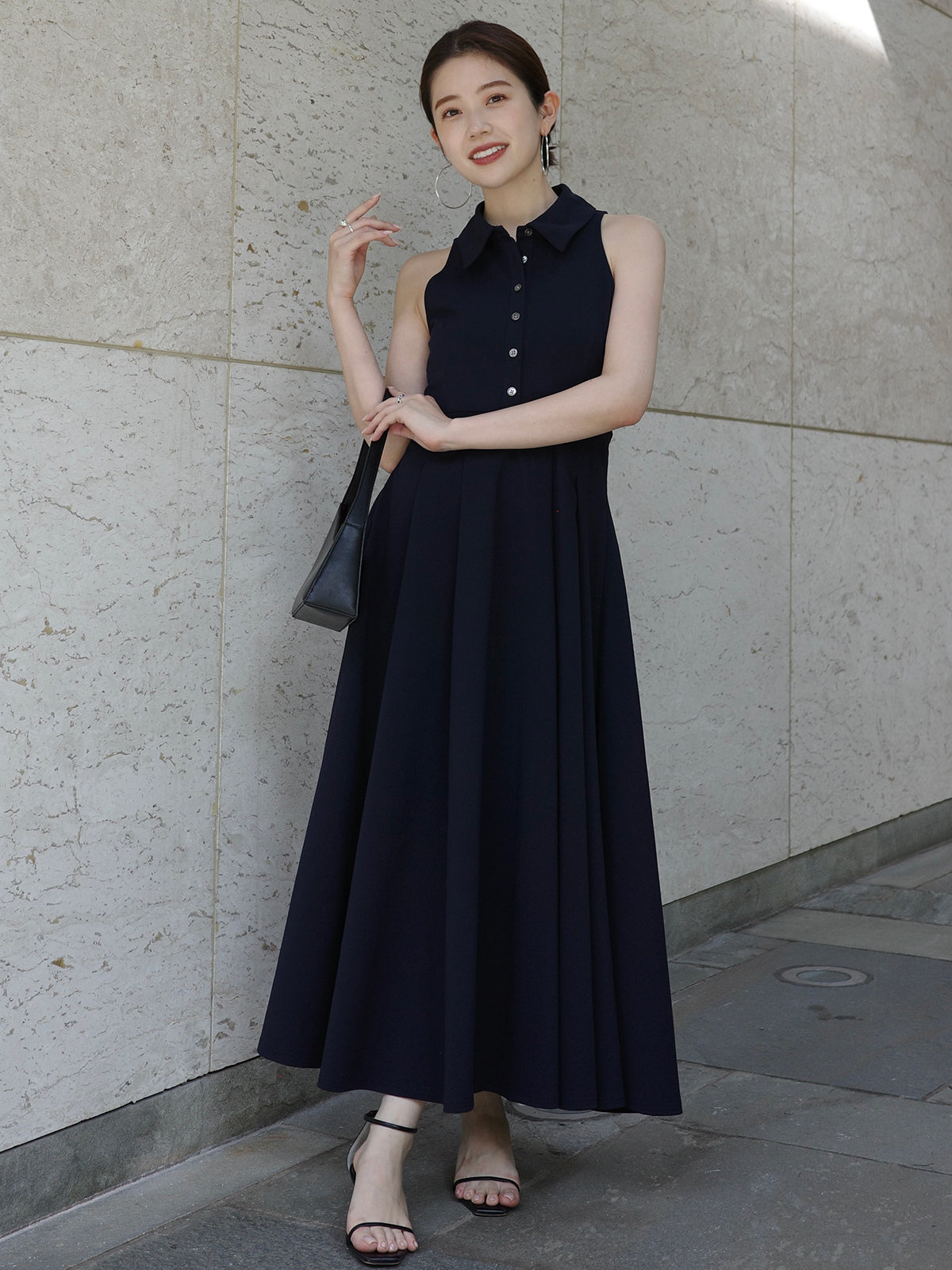 PR:157cm COLOR:NAVY SIZE:F