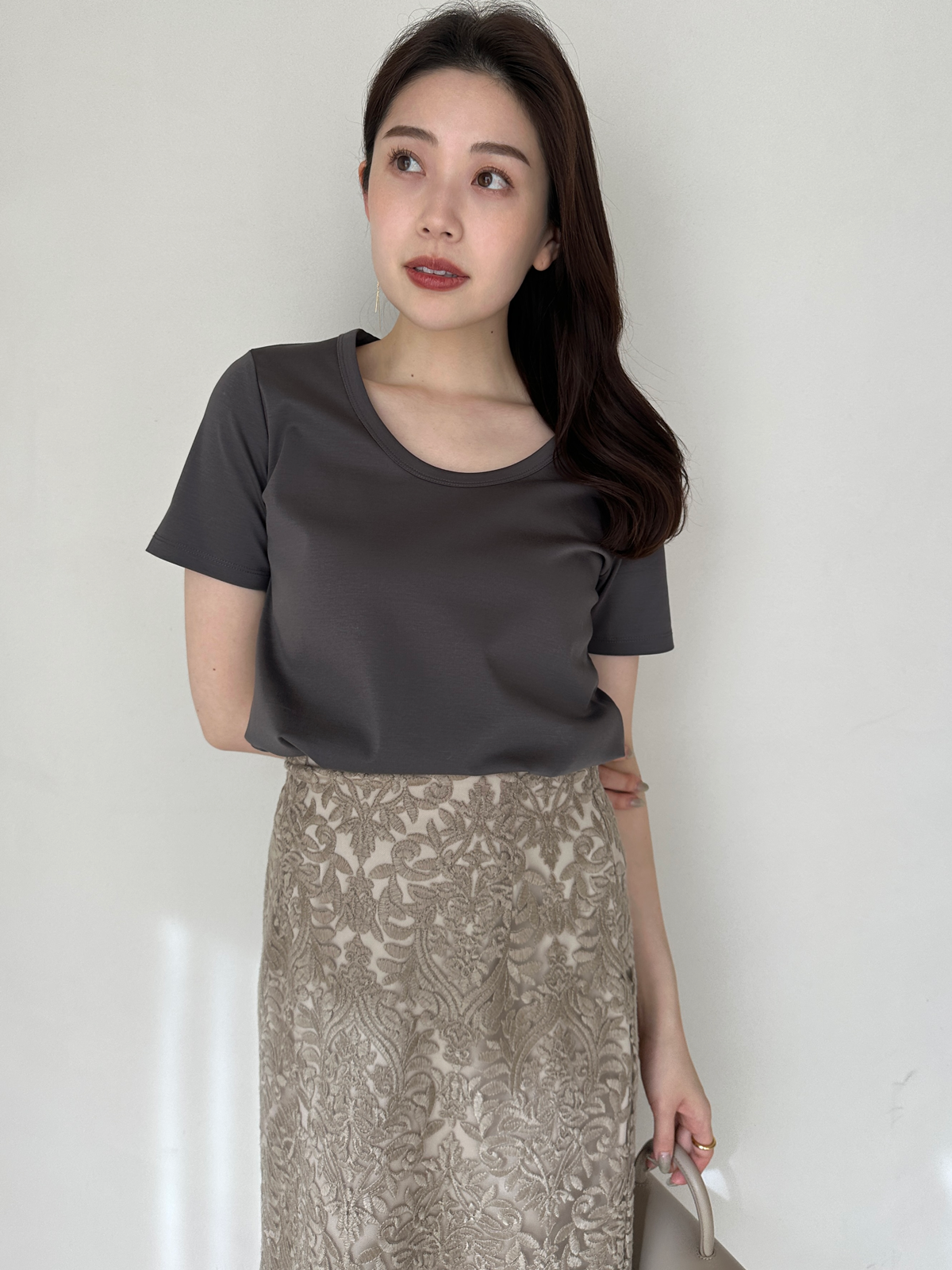 PR:157cm COLOR:CHARCOAL GREY SIZE:1