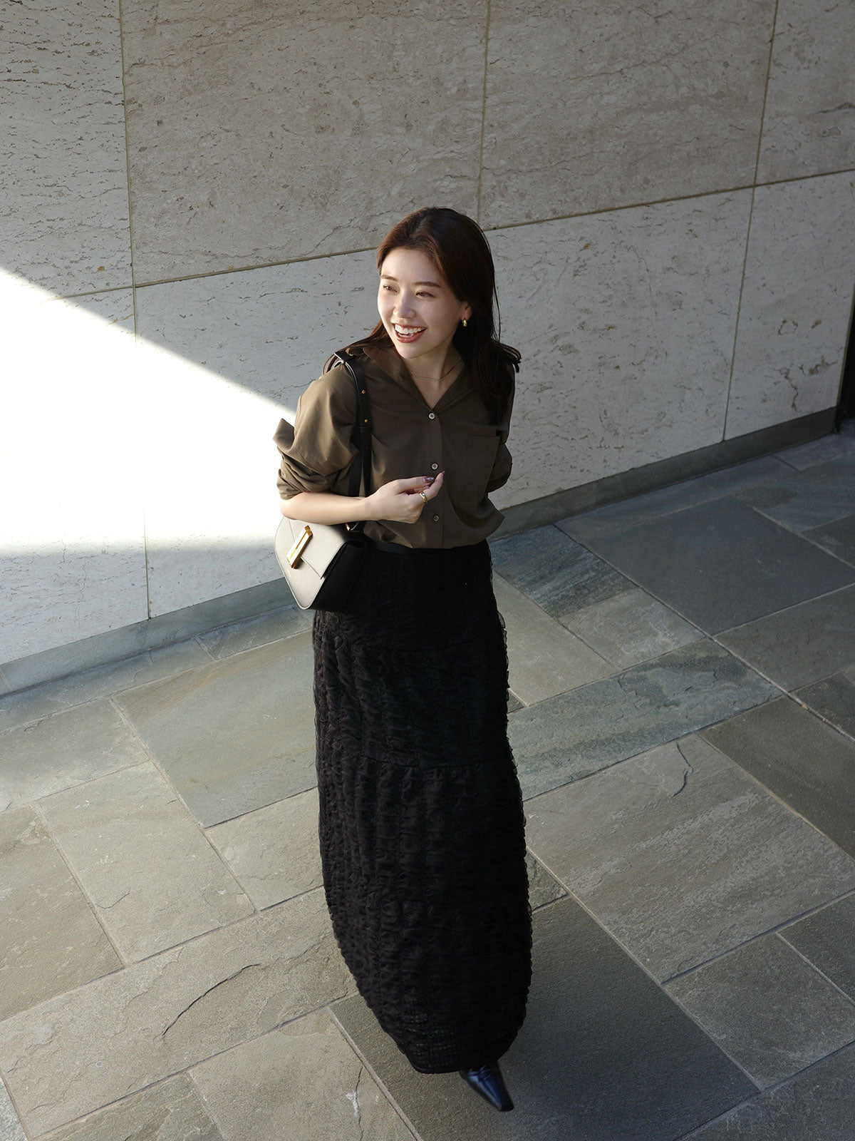 エンブロイダリーシアーチュールスカート