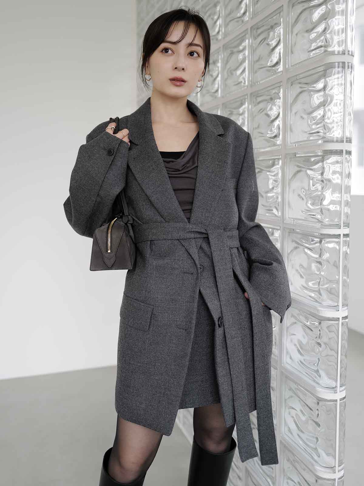 【BLOSSOM×ánuans】OVER FIT JACKET
