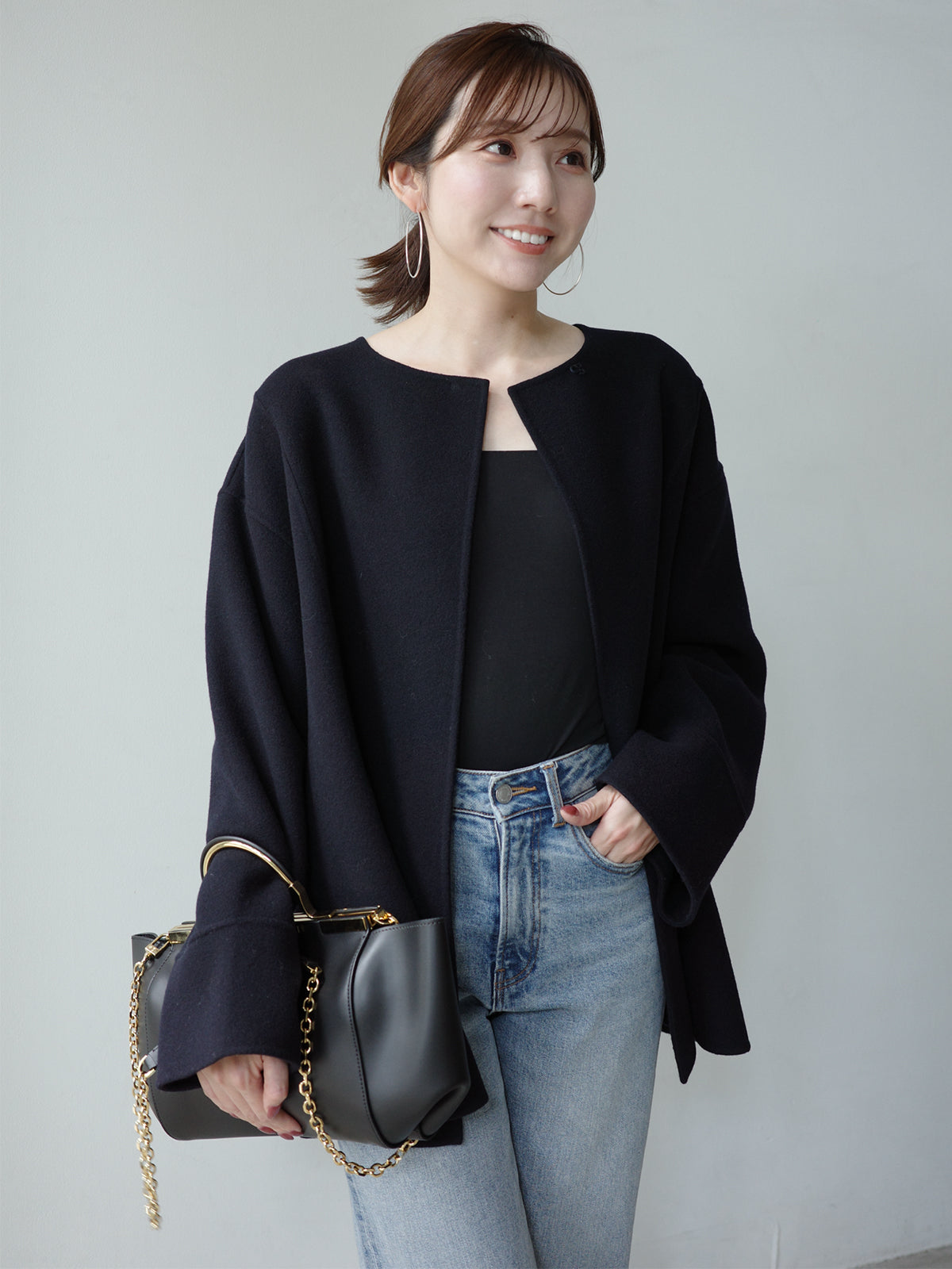 PR:162cm COLOR:NAVY  SIZE:F
