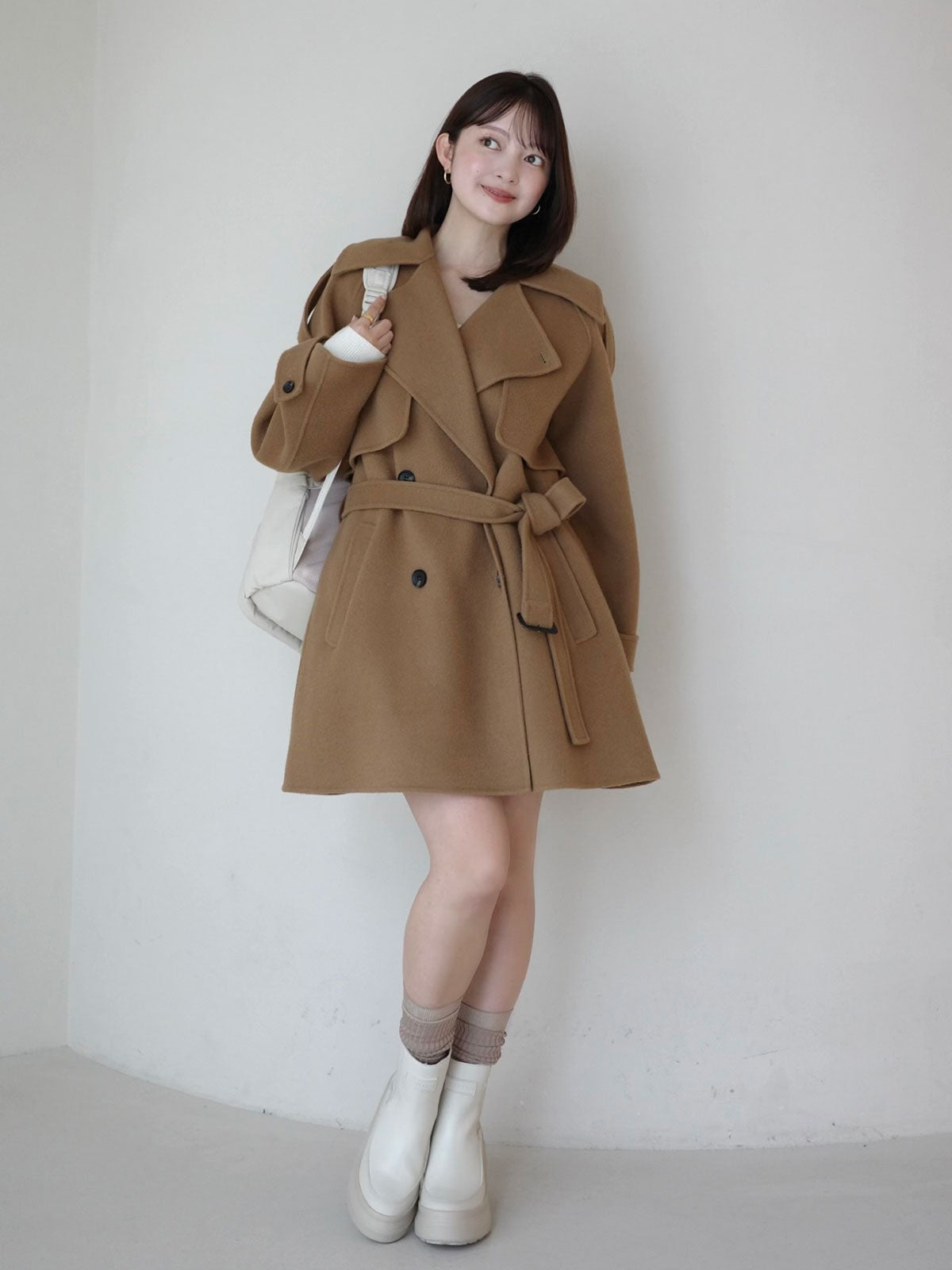 PR:156cm COLOR:CAMEL SIZE:F
