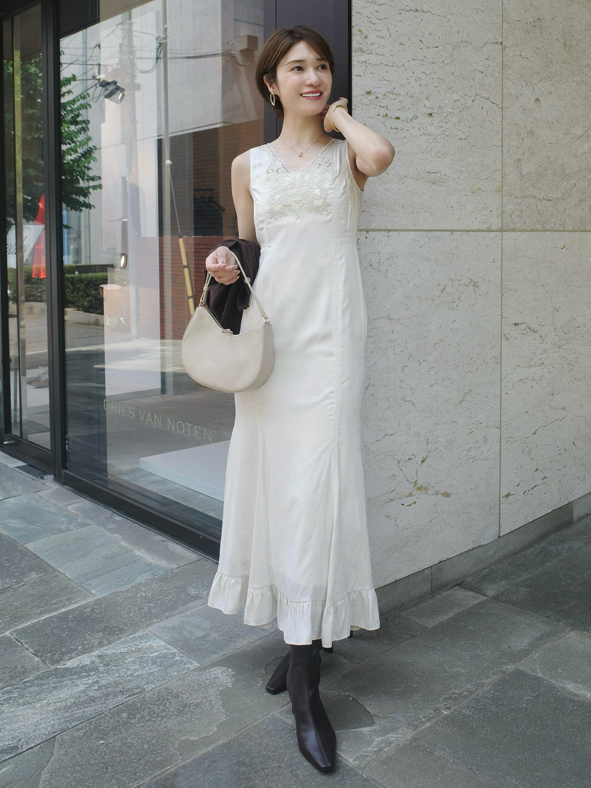 PR:168cm COLOR:ECRU SIZE:2