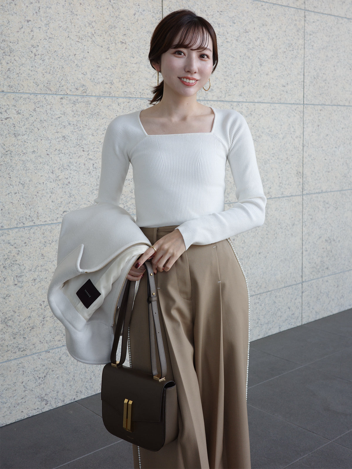 パールトリムパンツ