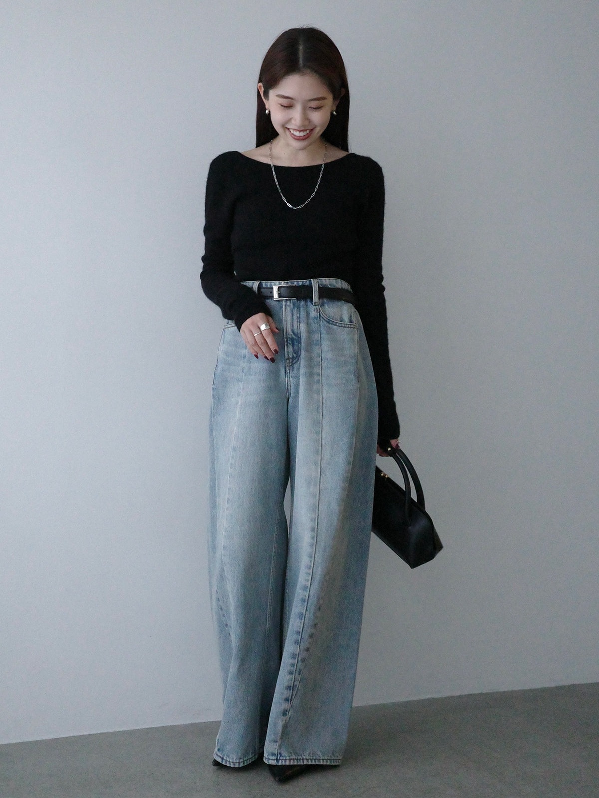 ニットボディスーツ