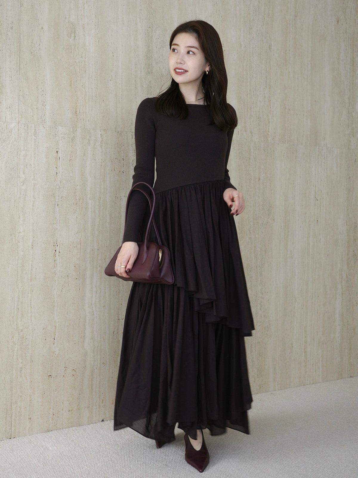 PR:157cm COLOR:BROWN SIZE:1