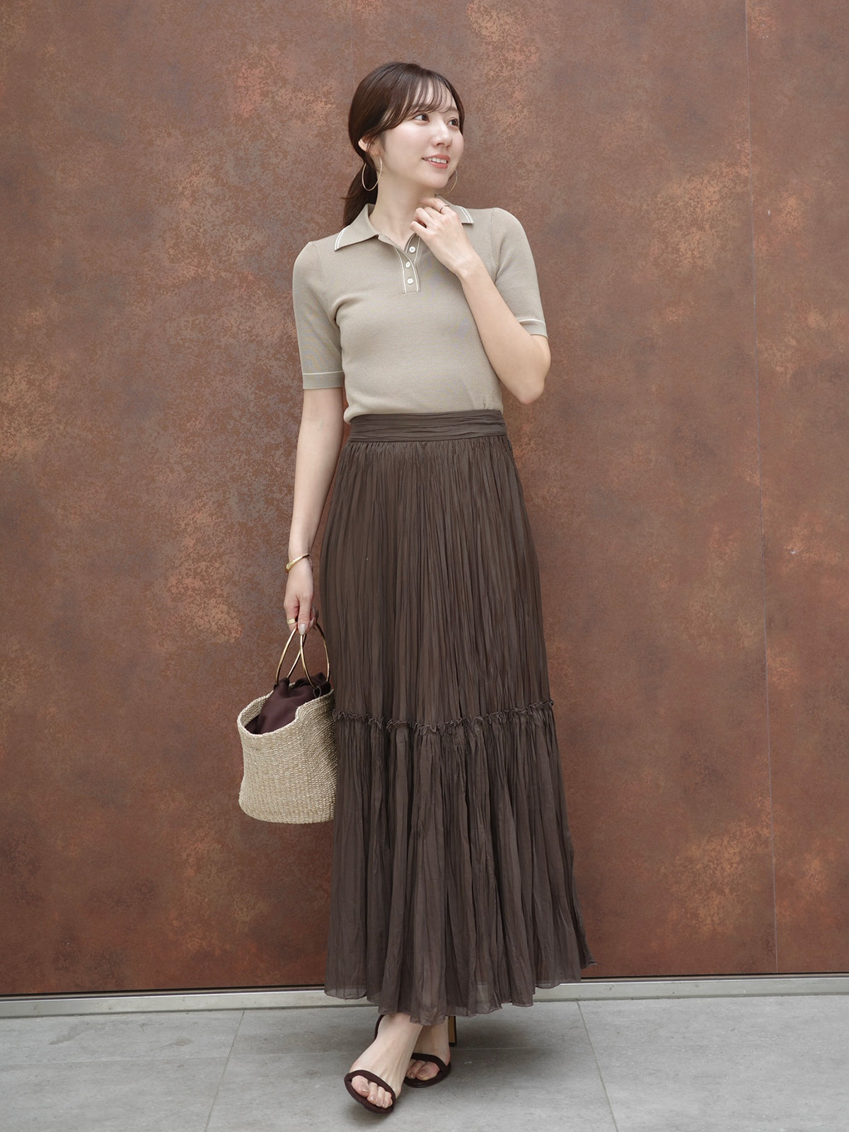 PR:162cm COLOR:BROWN SIZE:1