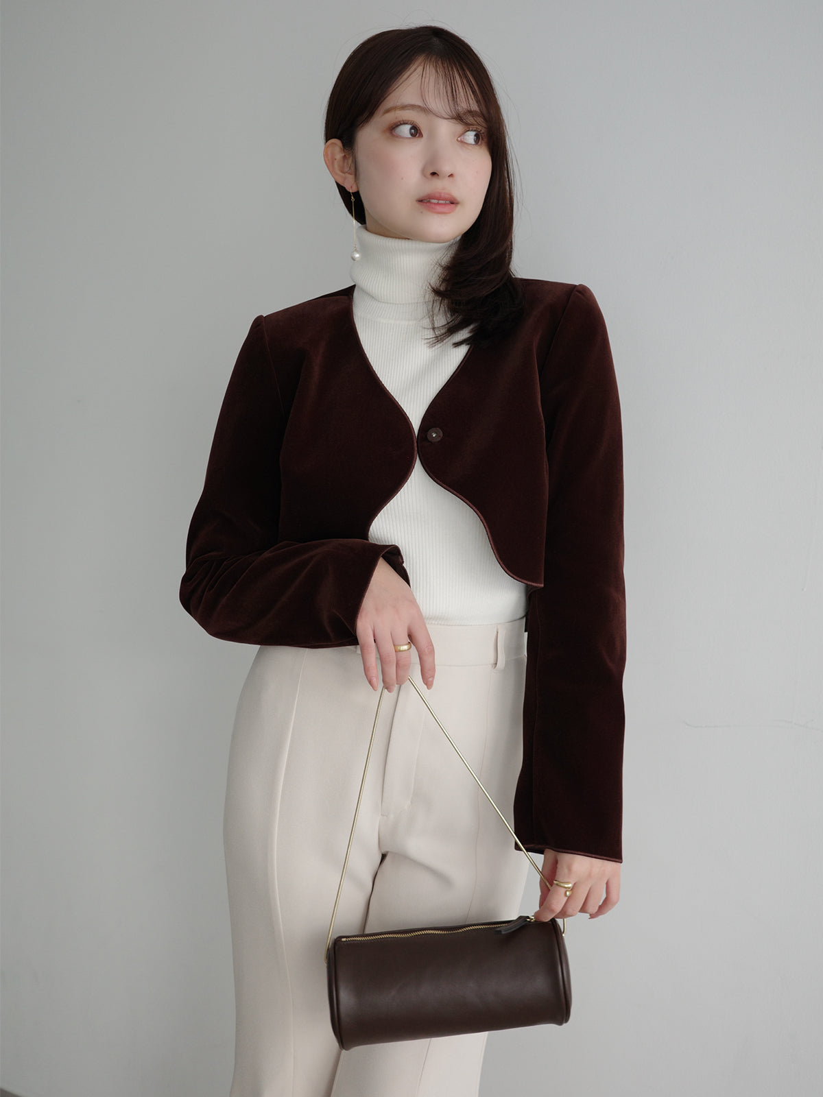 PR:156cm COLOR:BROWN SIZE:1