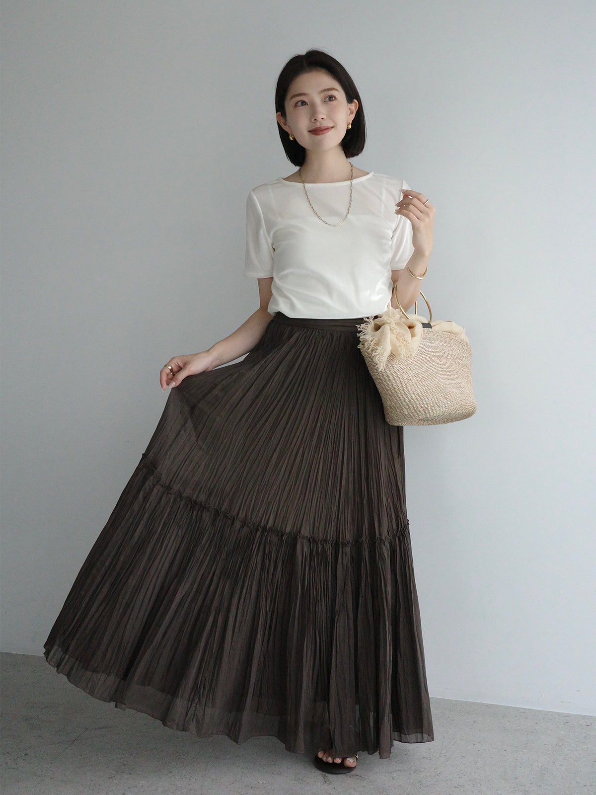 PR:157cm COLOR:BROWN SIZE:1