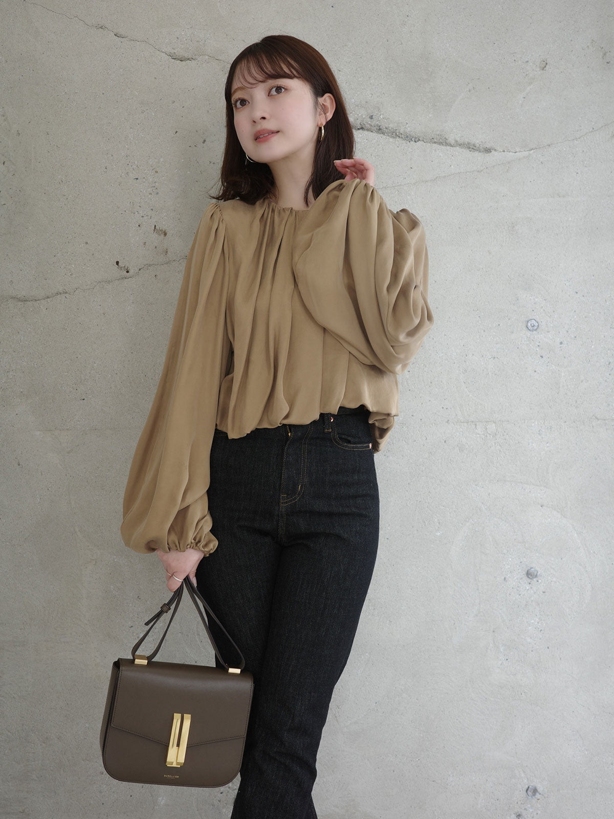 PR:156cm COLOR:CAMEL SIZE:F