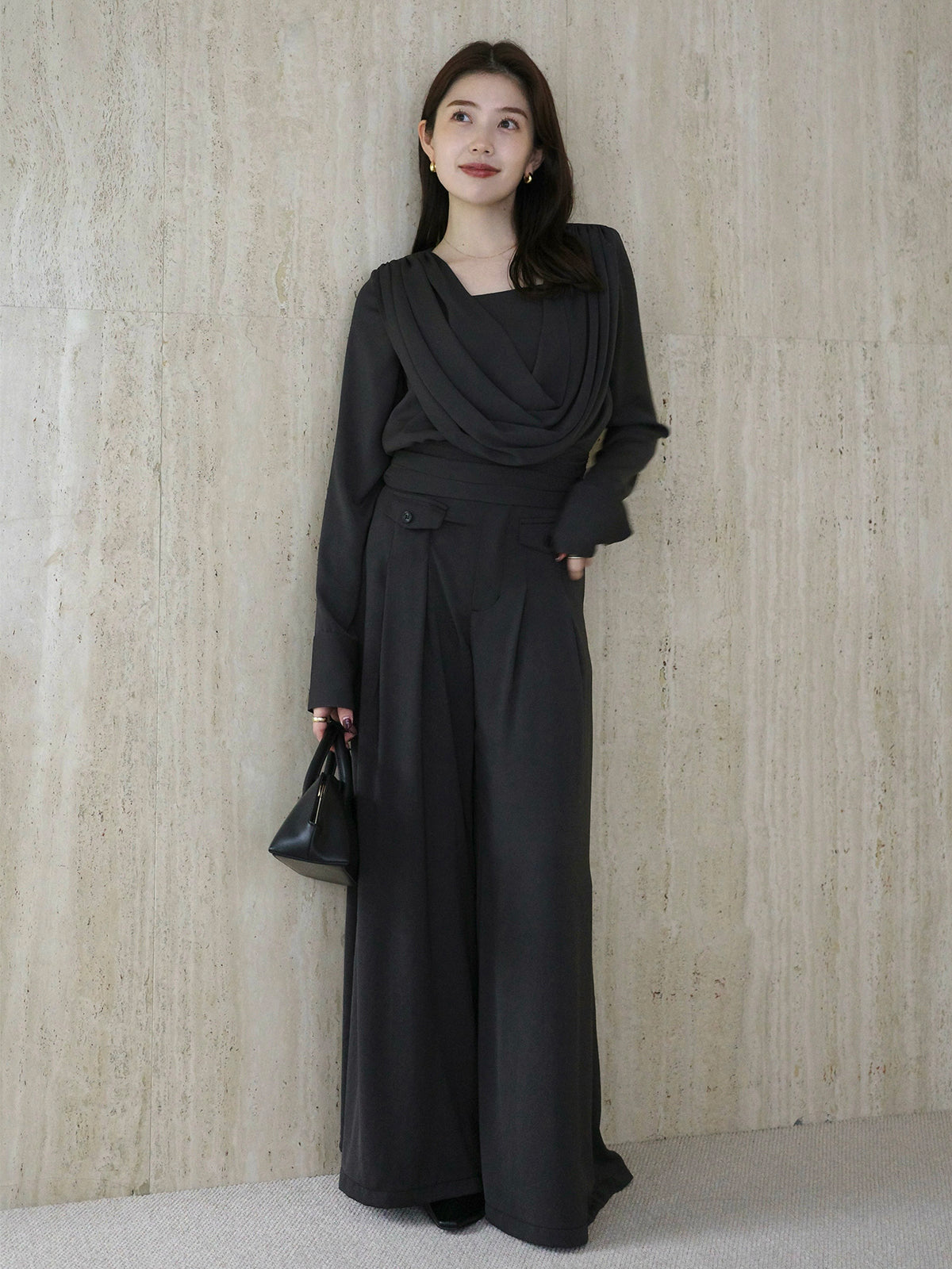 PR:157cm COLOR:CHARCOAL GREY SIZE:1