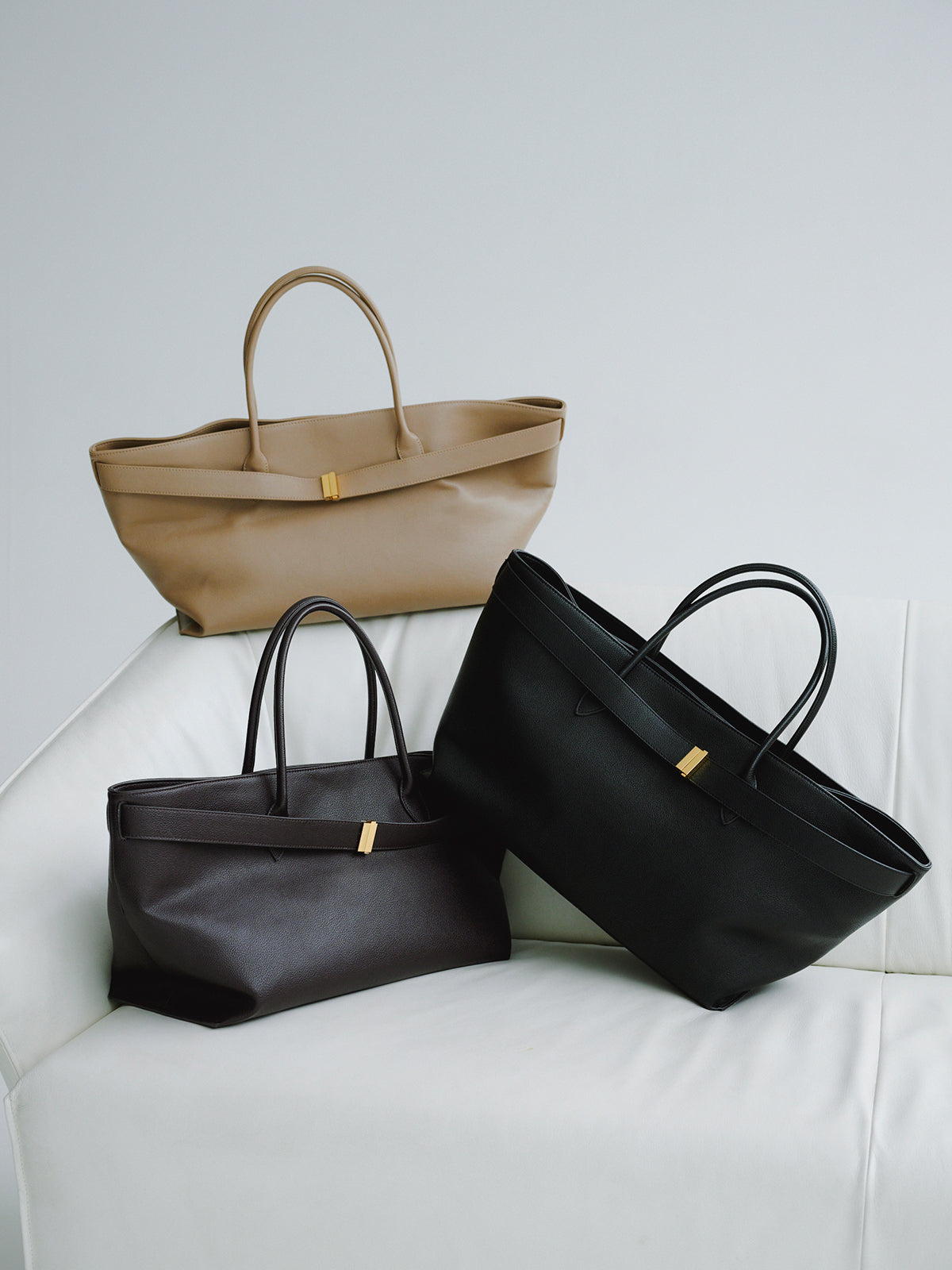 ベルトディテールバッグ