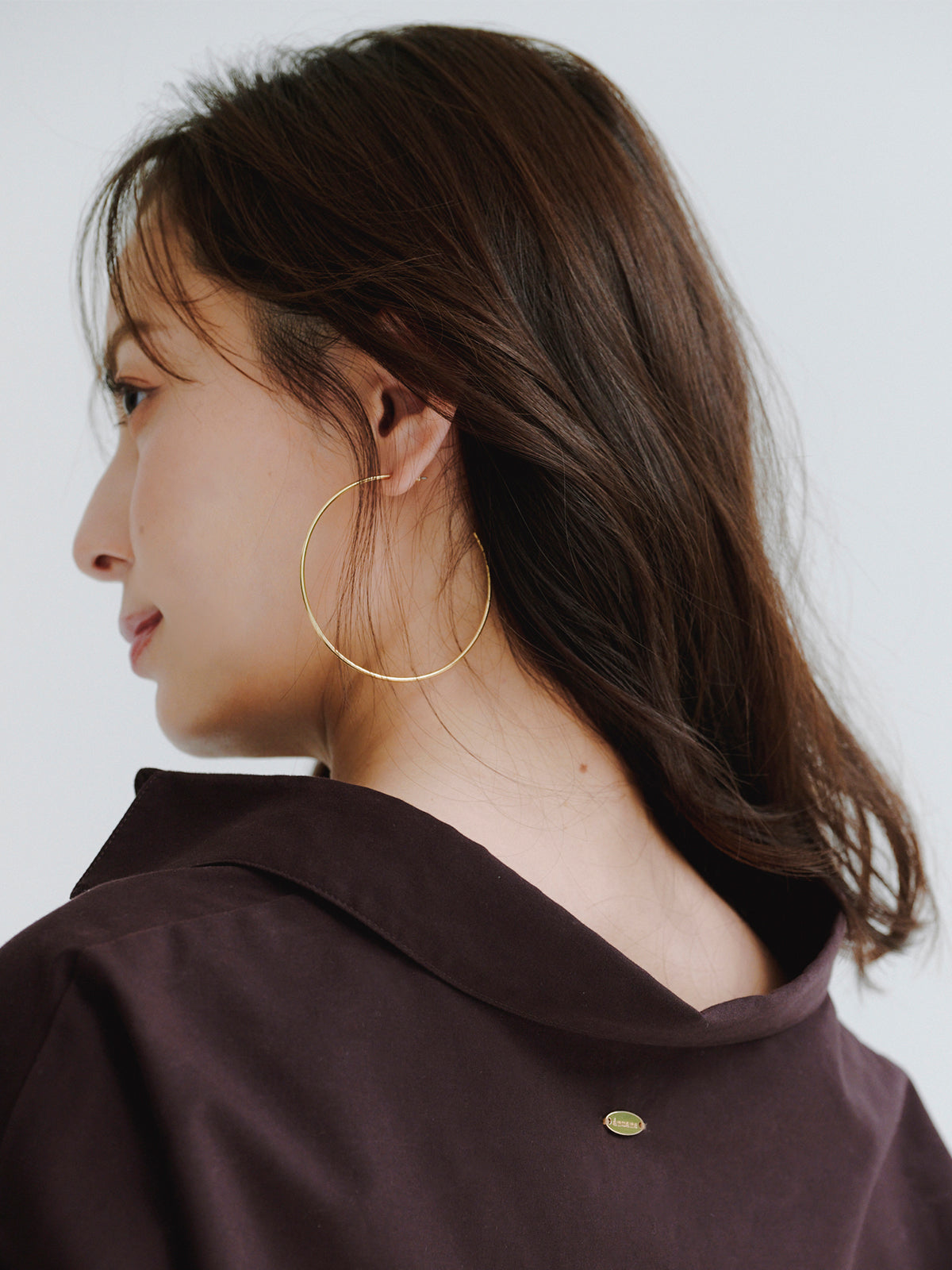 ビッグフープピアス