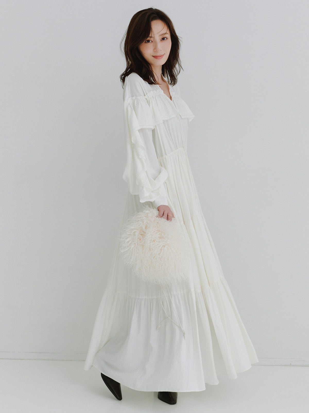 Director:154cm COLOR:WHITE SIZE:F