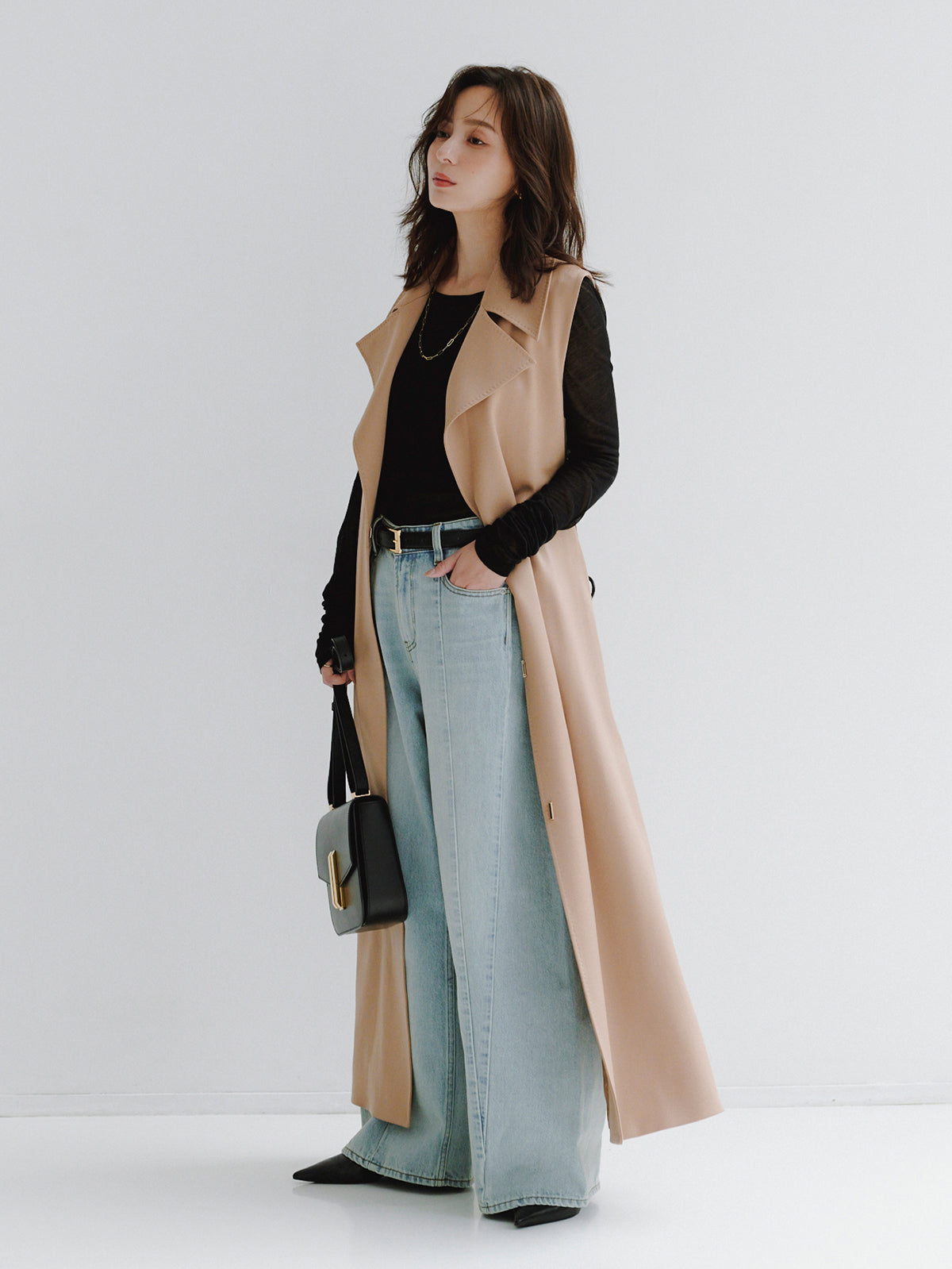 グロスウールロングジレ