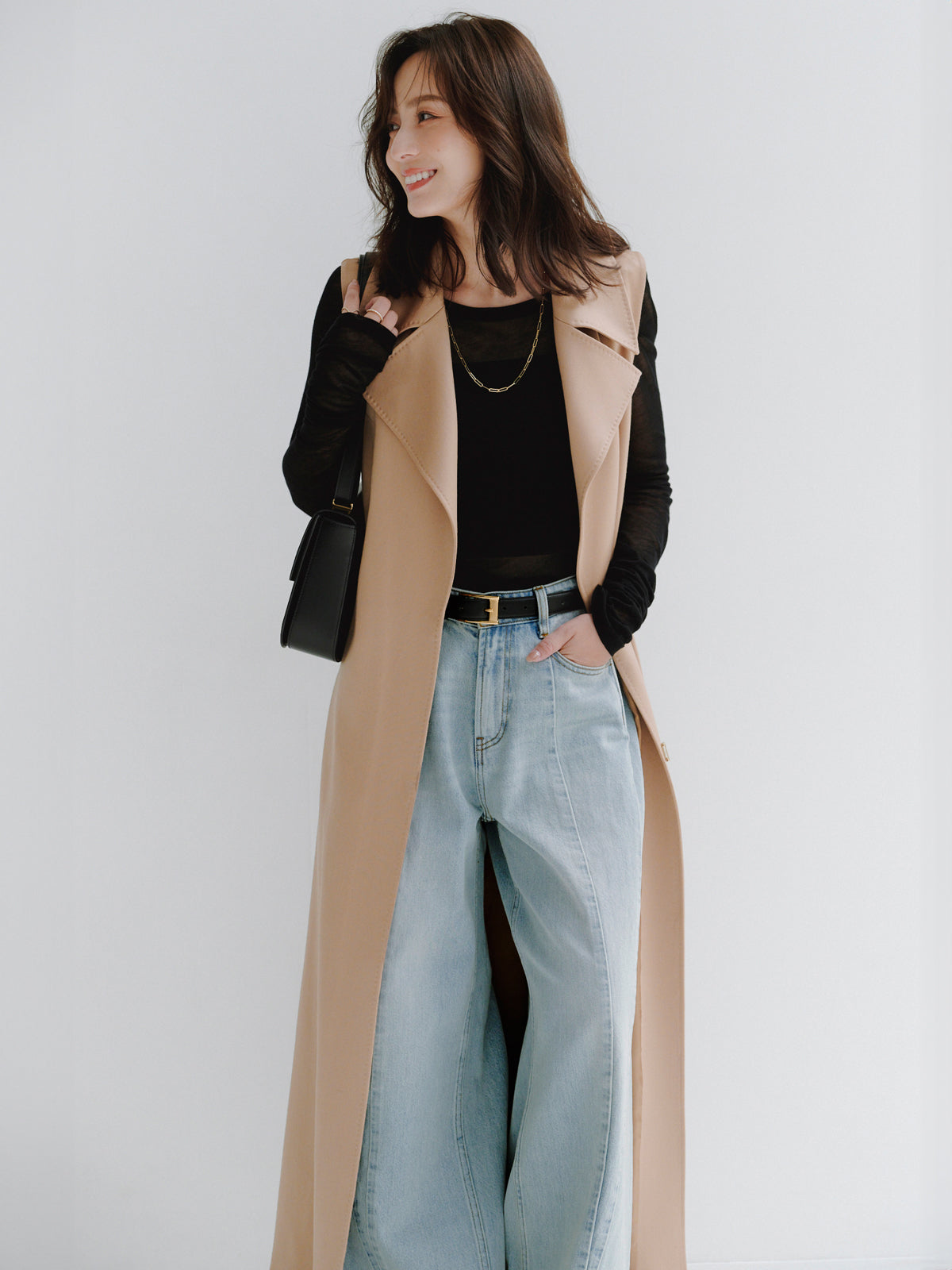 グロスウールロングジレ