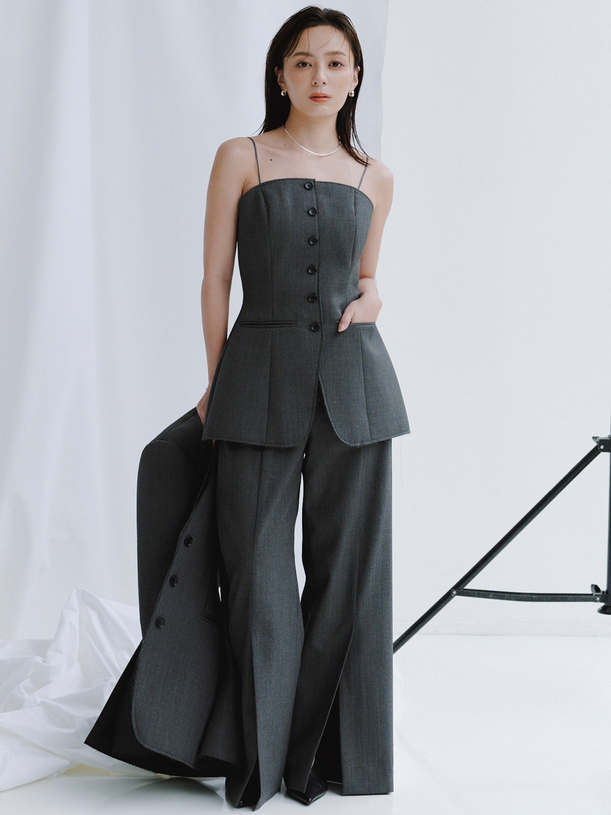 【WEB限定】ボンディングビスチェ