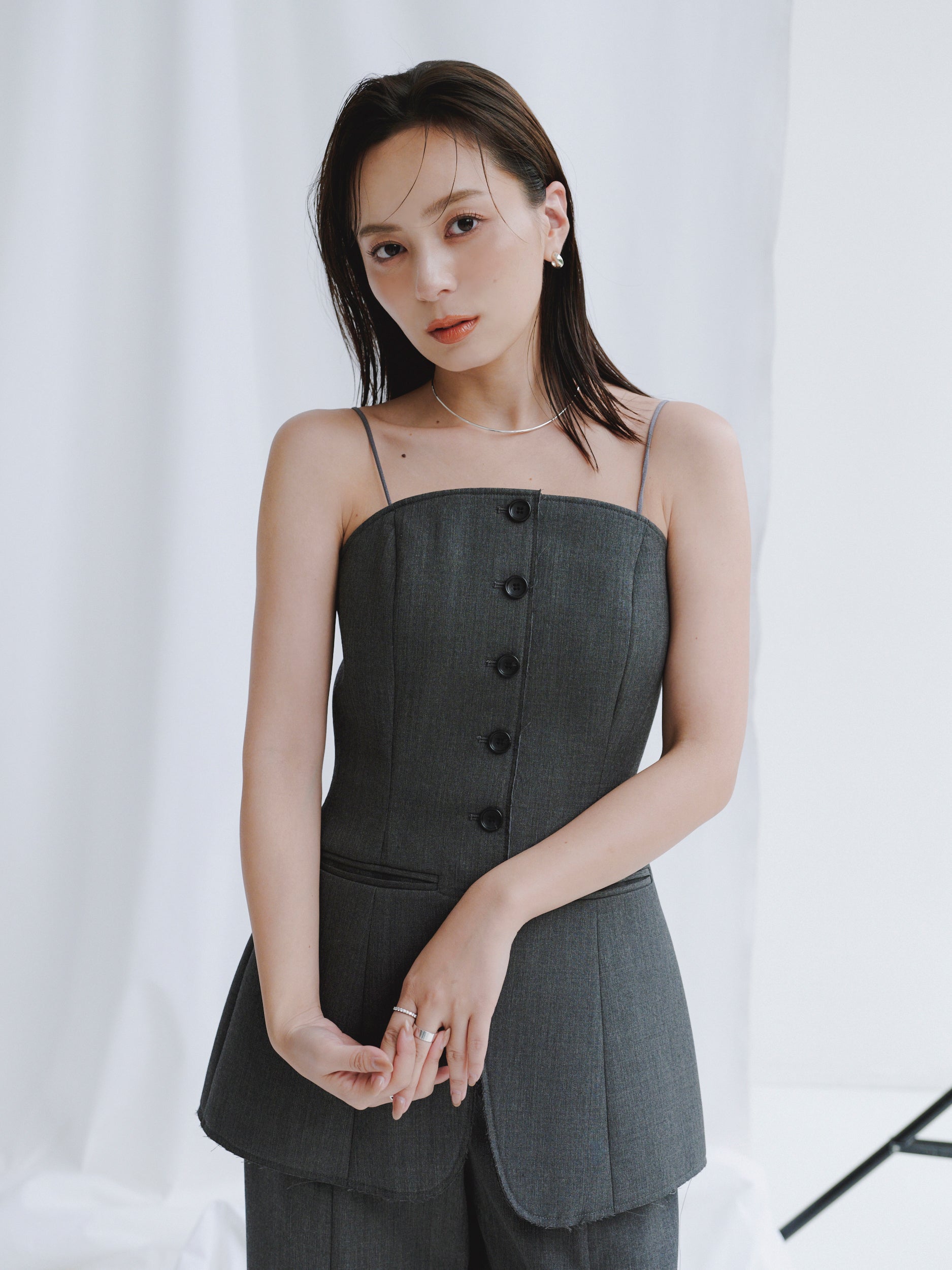 【WEB限定】ボンディングビスチェ