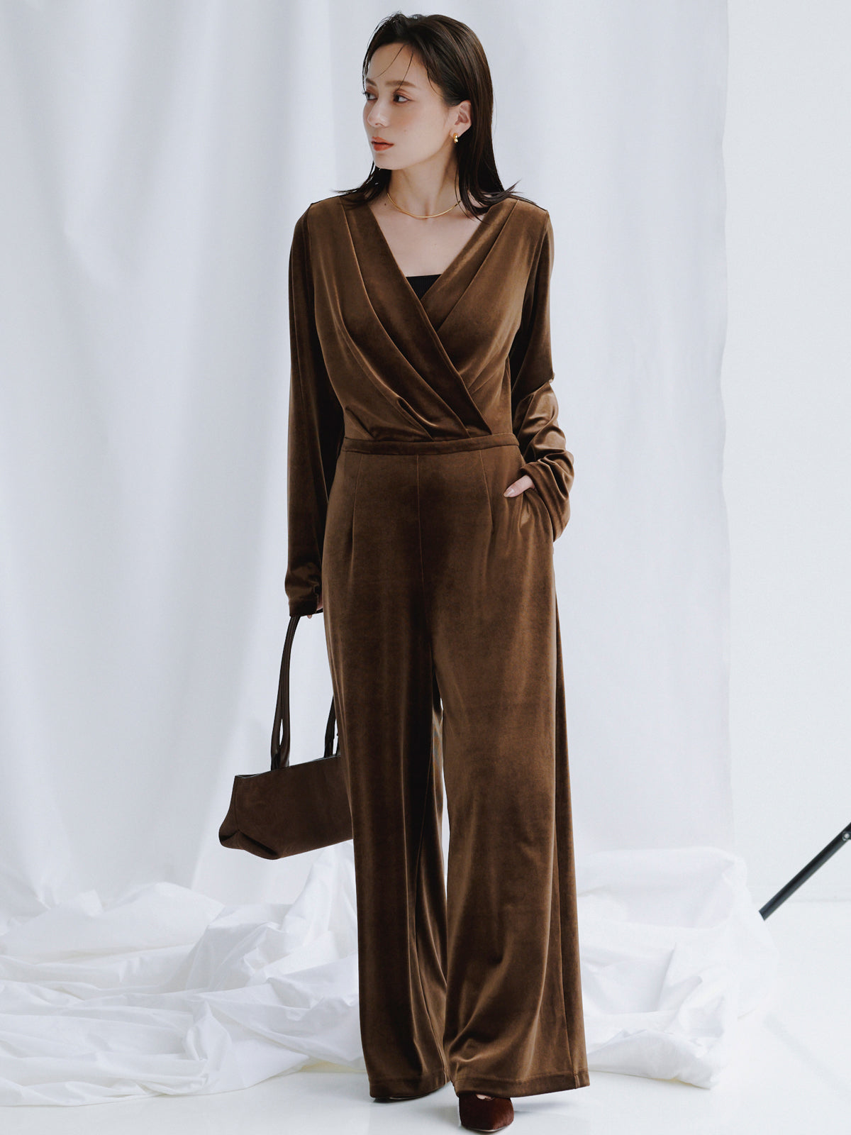 ベロアカットオールインワン