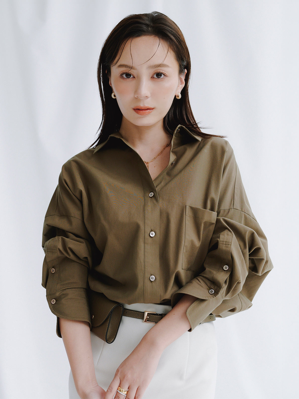 レザーベルトポーチ