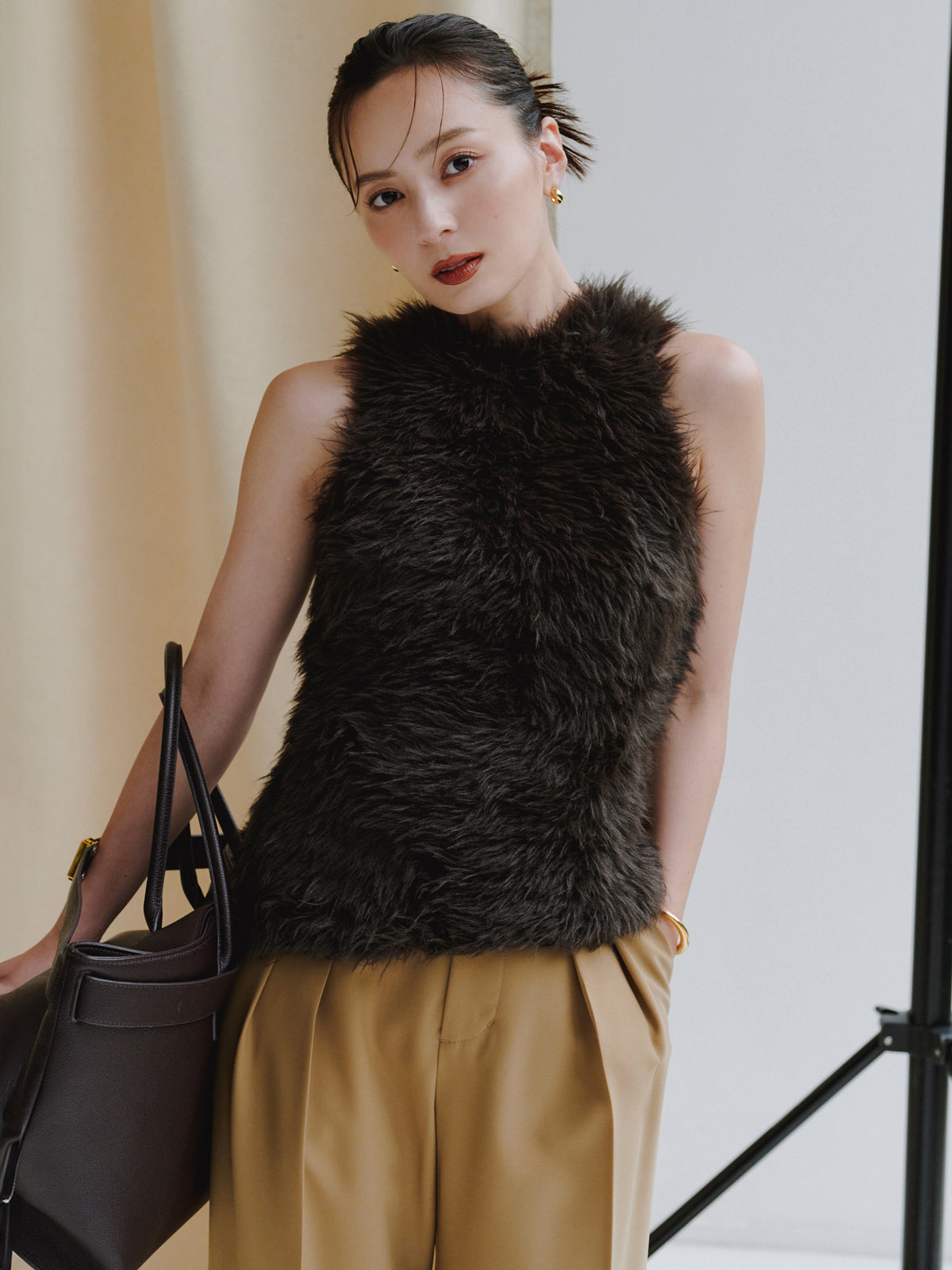 ベルトディテールバッグ