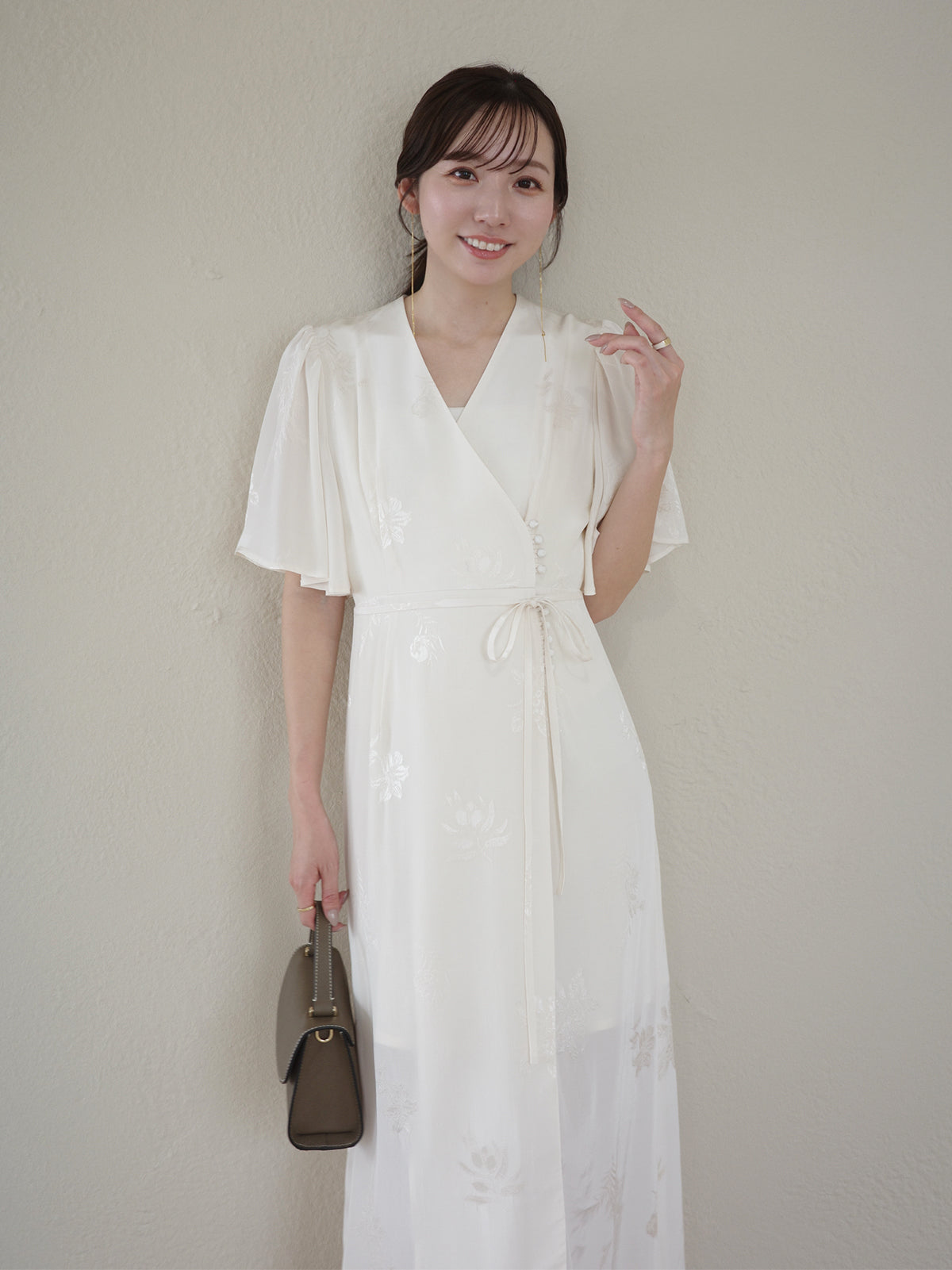 ブーケジャカードメロウワンピース