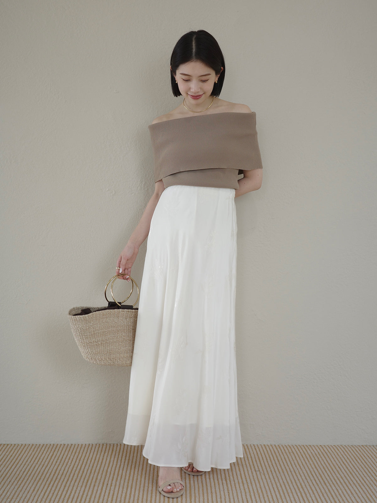 PR:157cm COLOR:ECRU SIZE:1