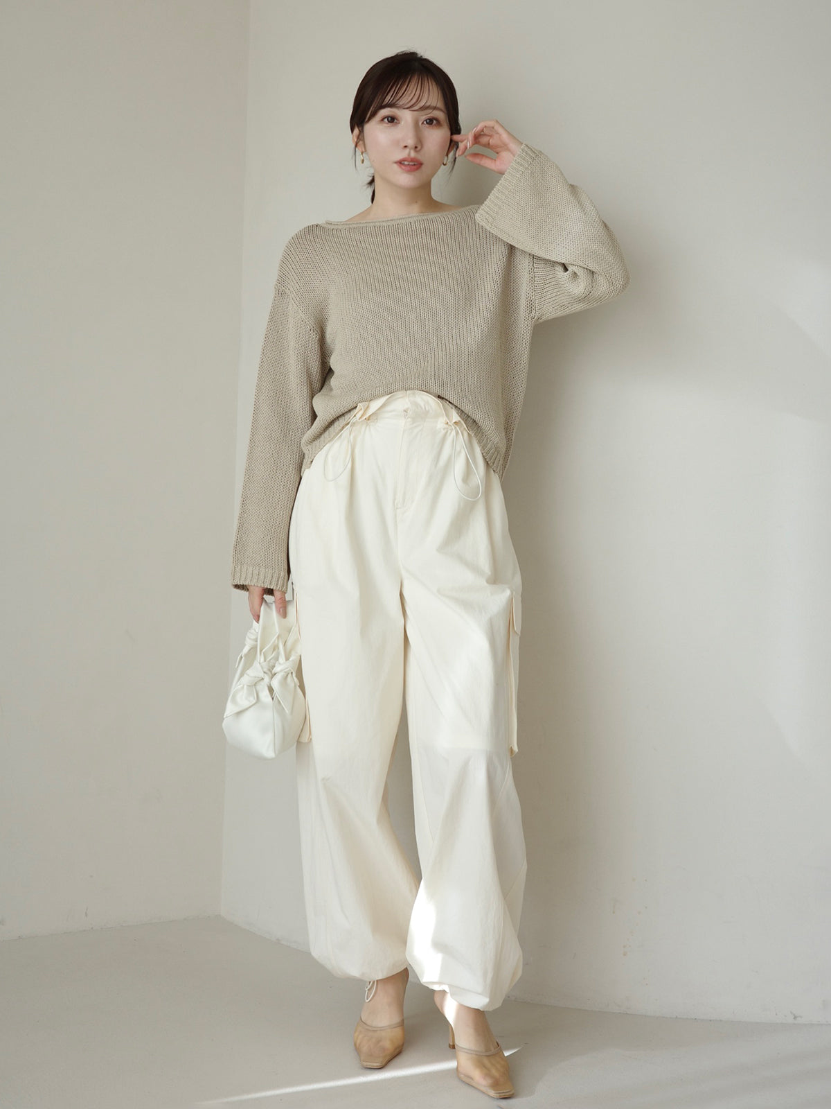 PR:162cm COLOR:ECRU SIZE:1